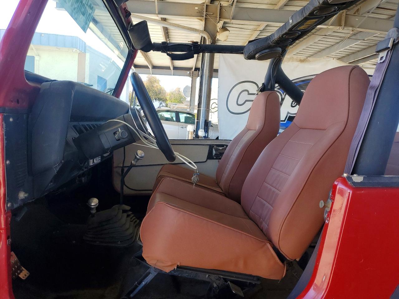 1988 Jeep Wrangler S Red vin: 2BCHV81S1JB545760
