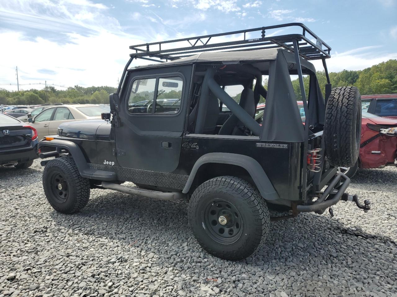 1988 Jeep Wrangler S Black vin: 2BCHV81S5JB523888