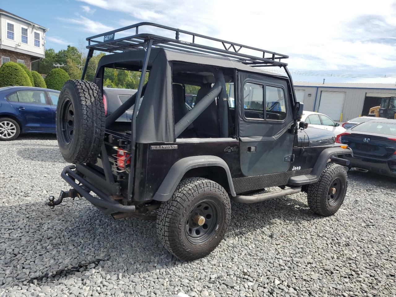 1988 Jeep Wrangler S Black vin: 2BCHV81S5JB523888