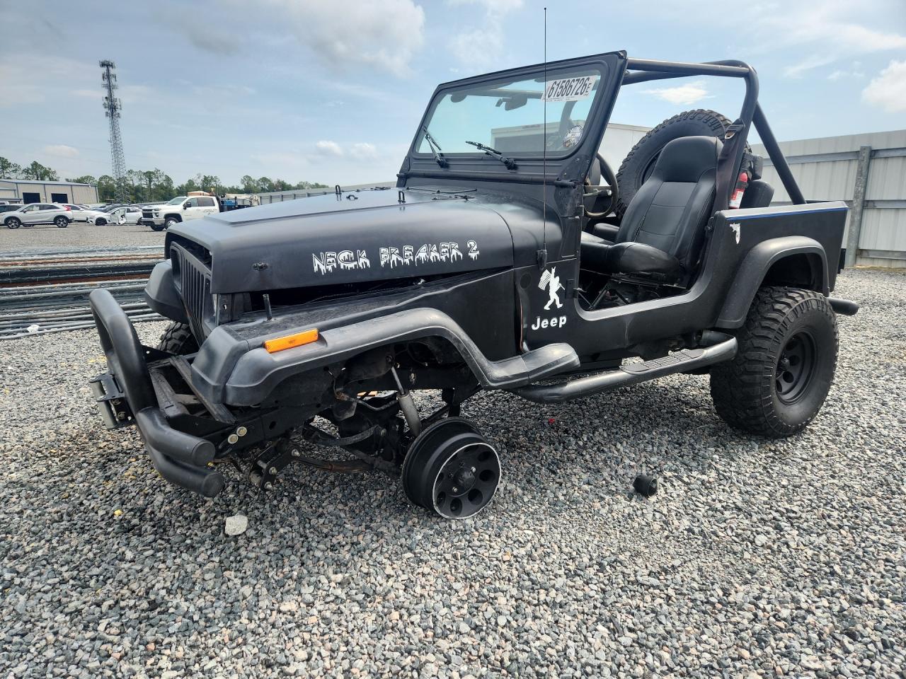 1988 Jeep Wrangler S Черный vin: 2BCHV81S9JB527992
