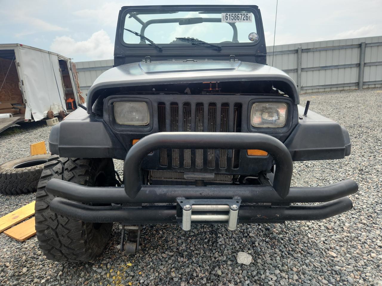 1988 Jeep Wrangler S Черный vin: 2BCHV81S9JB527992