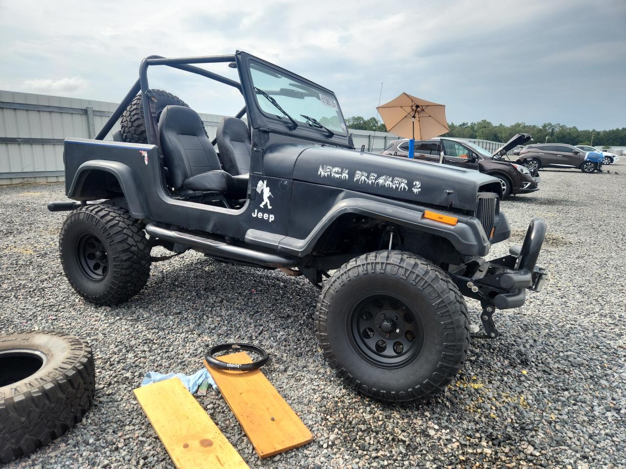 1988 Jeep Wrangler S Черный vin: 2BCHV81S9JB527992