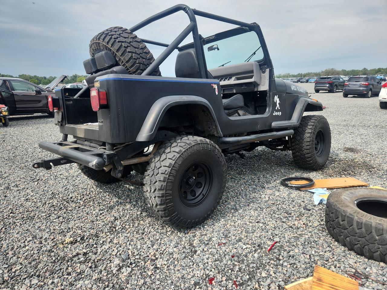 1988 Jeep Wrangler S Черный vin: 2BCHV81S9JB527992