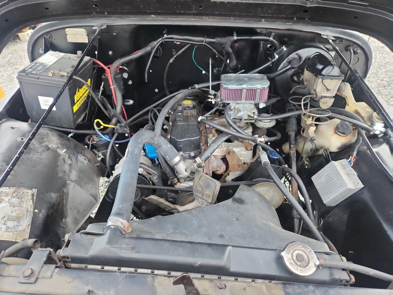 1988 Jeep Wrangler S Черный vin: 2BCHV81S9JB527992