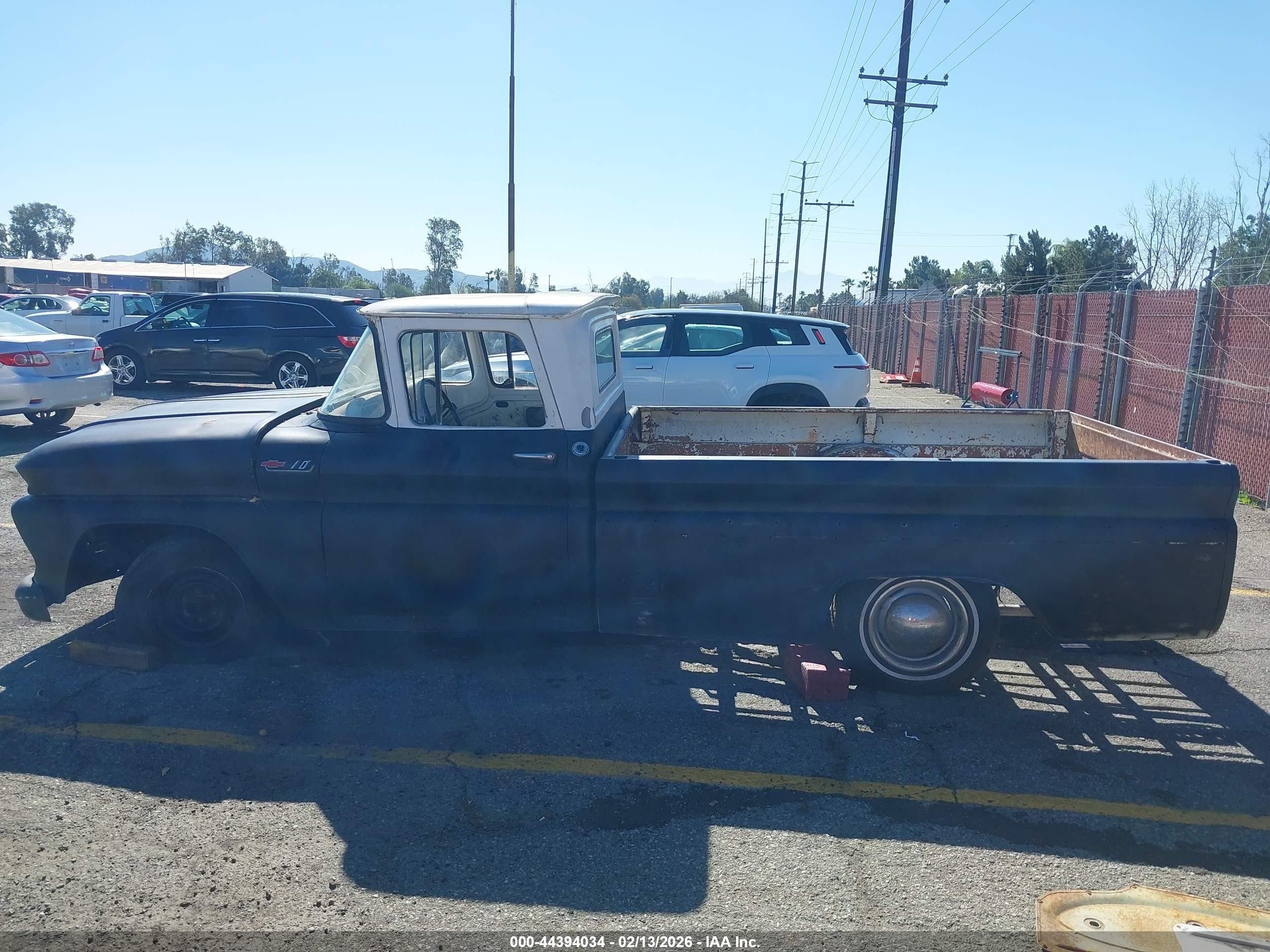 1962 Chevrolet C10   Black vin: 2C1540128494     