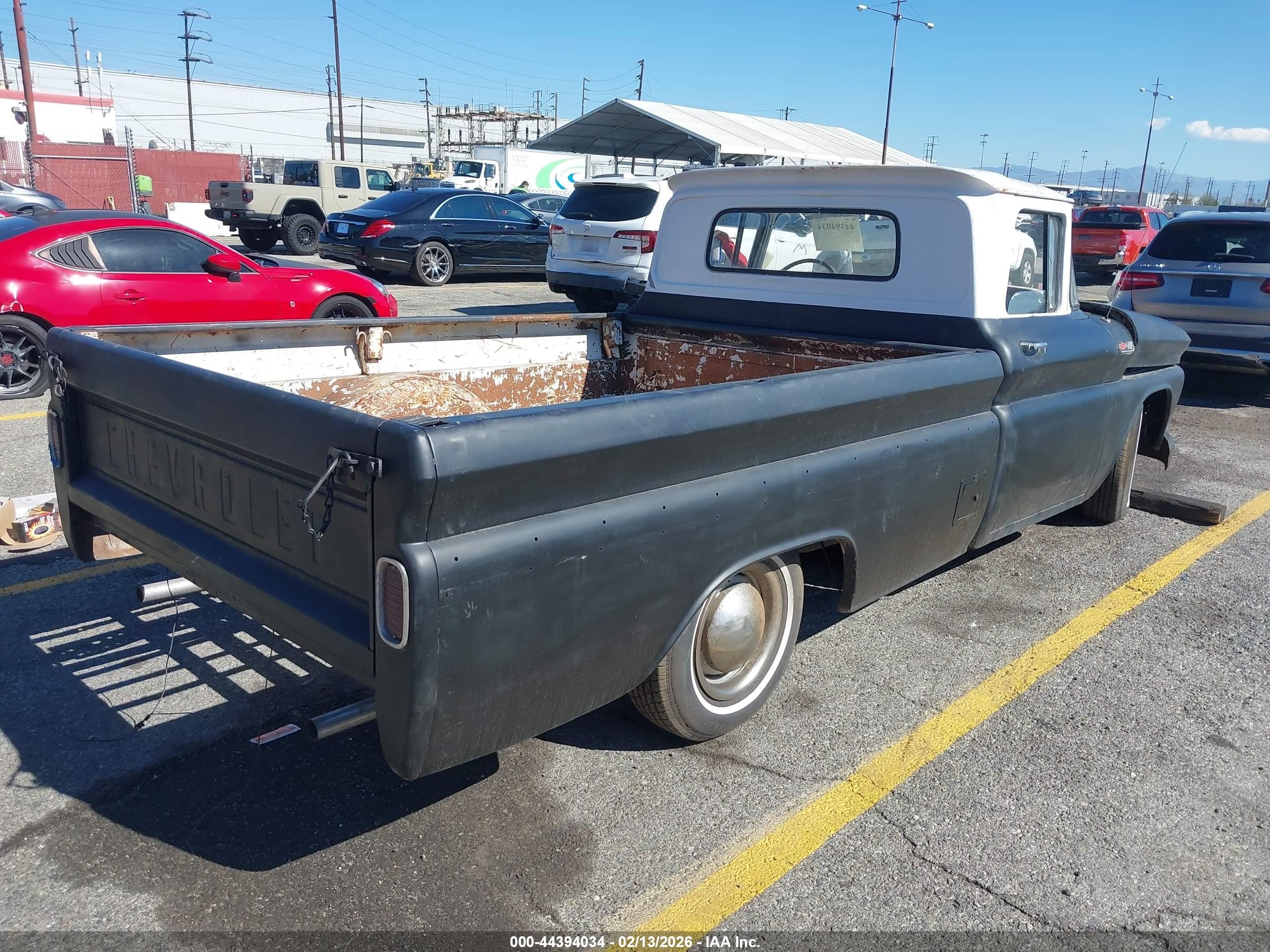 1962 Chevrolet C10   Black vin: 2C1540128494     