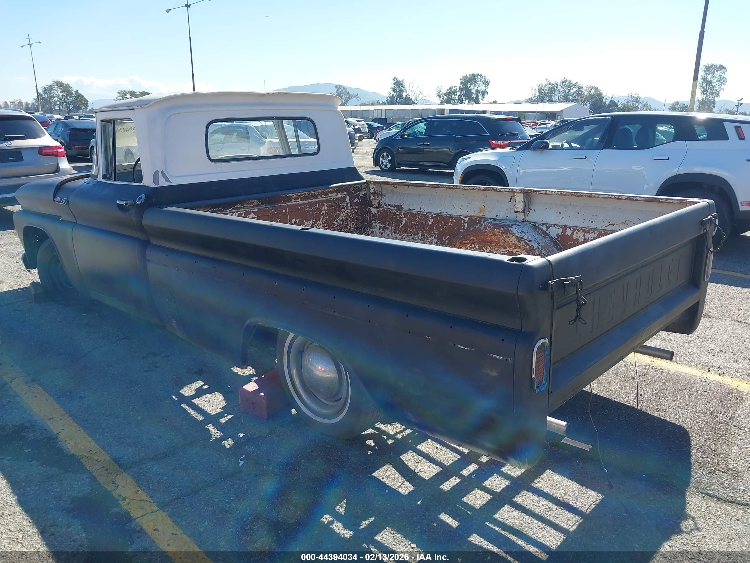1962 Chevrolet C10   Black vin: 2C1540128494     