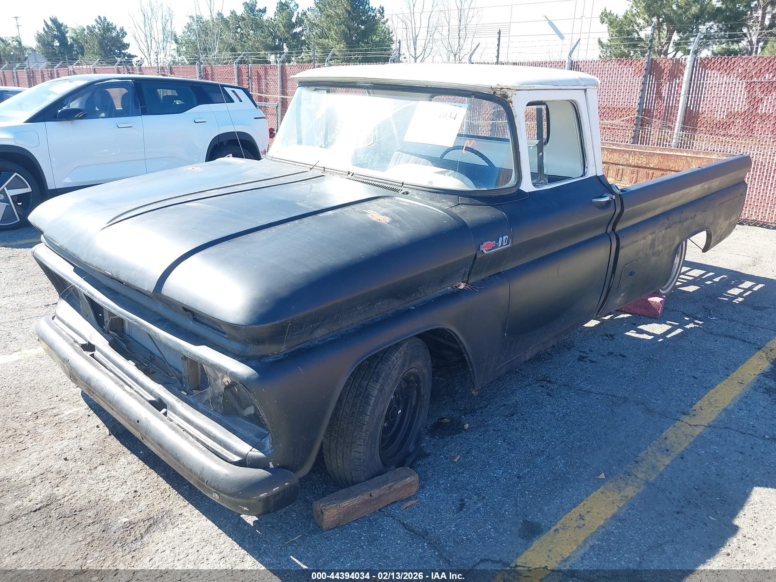 1962 Chevrolet C10   Black vin: 2C1540128494     