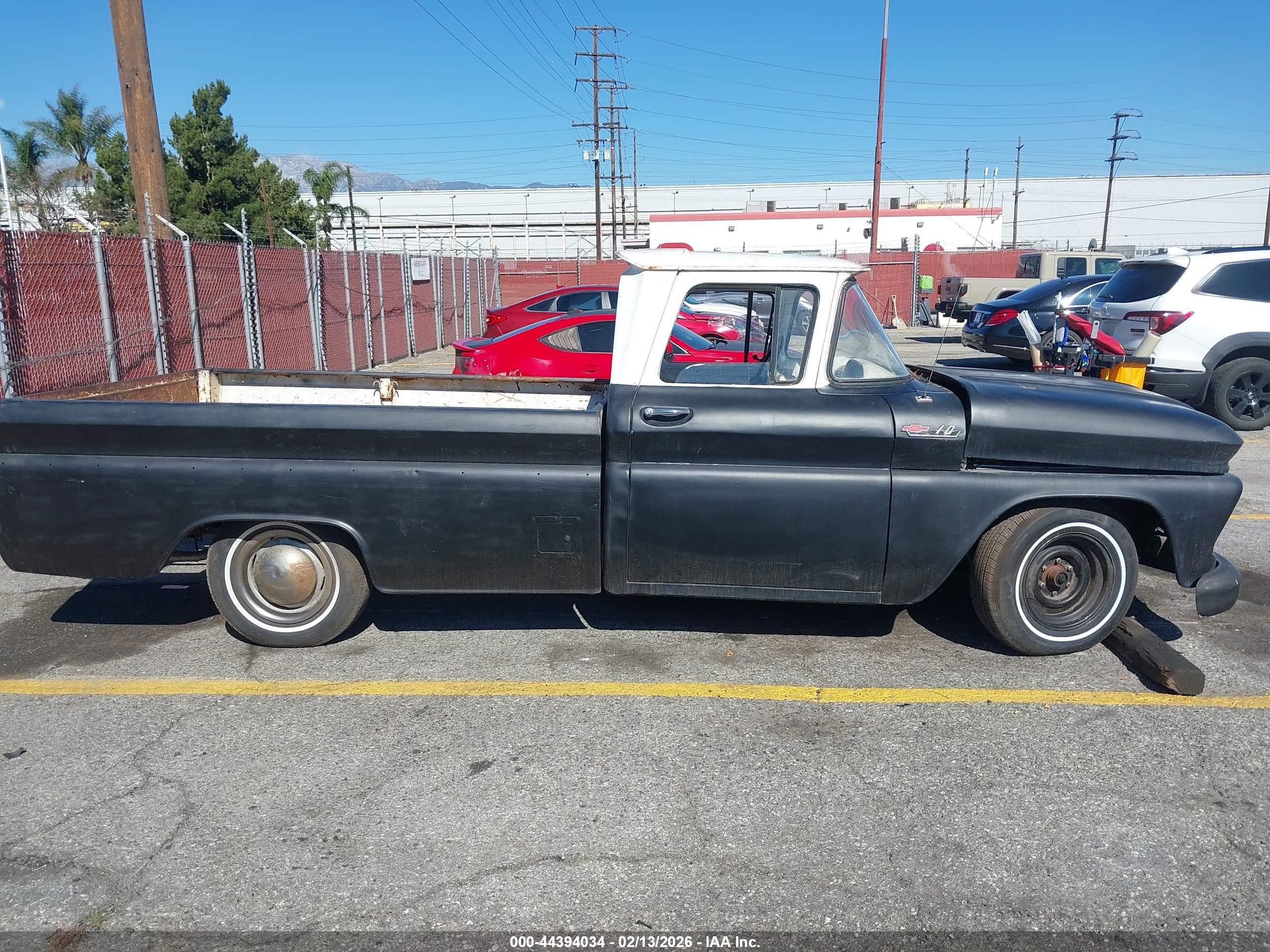 1962 Chevrolet C10   Black vin: 2C1540128494     