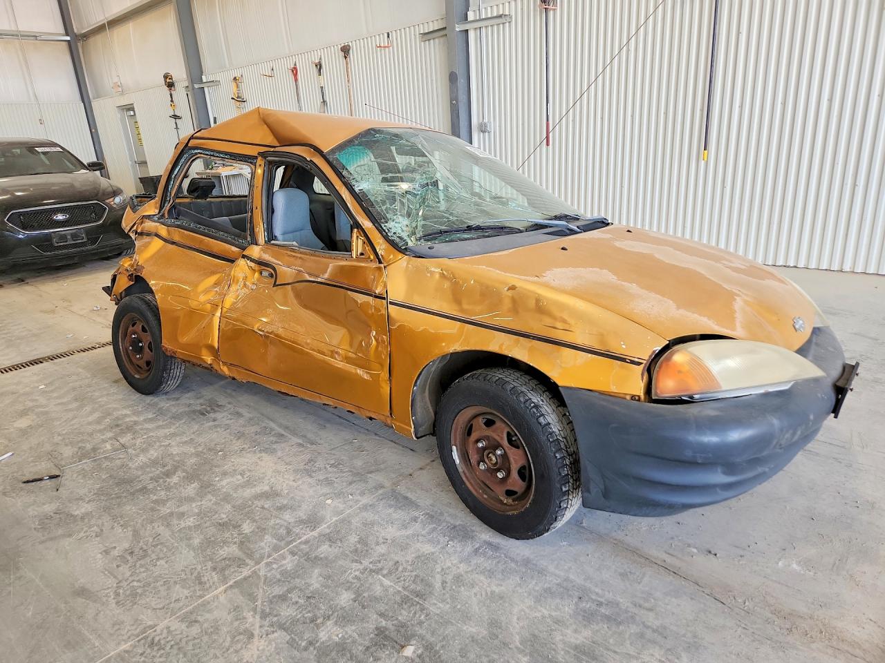 1998 Chevrolet Metro Gold vin: 2C1MR2264W6726381