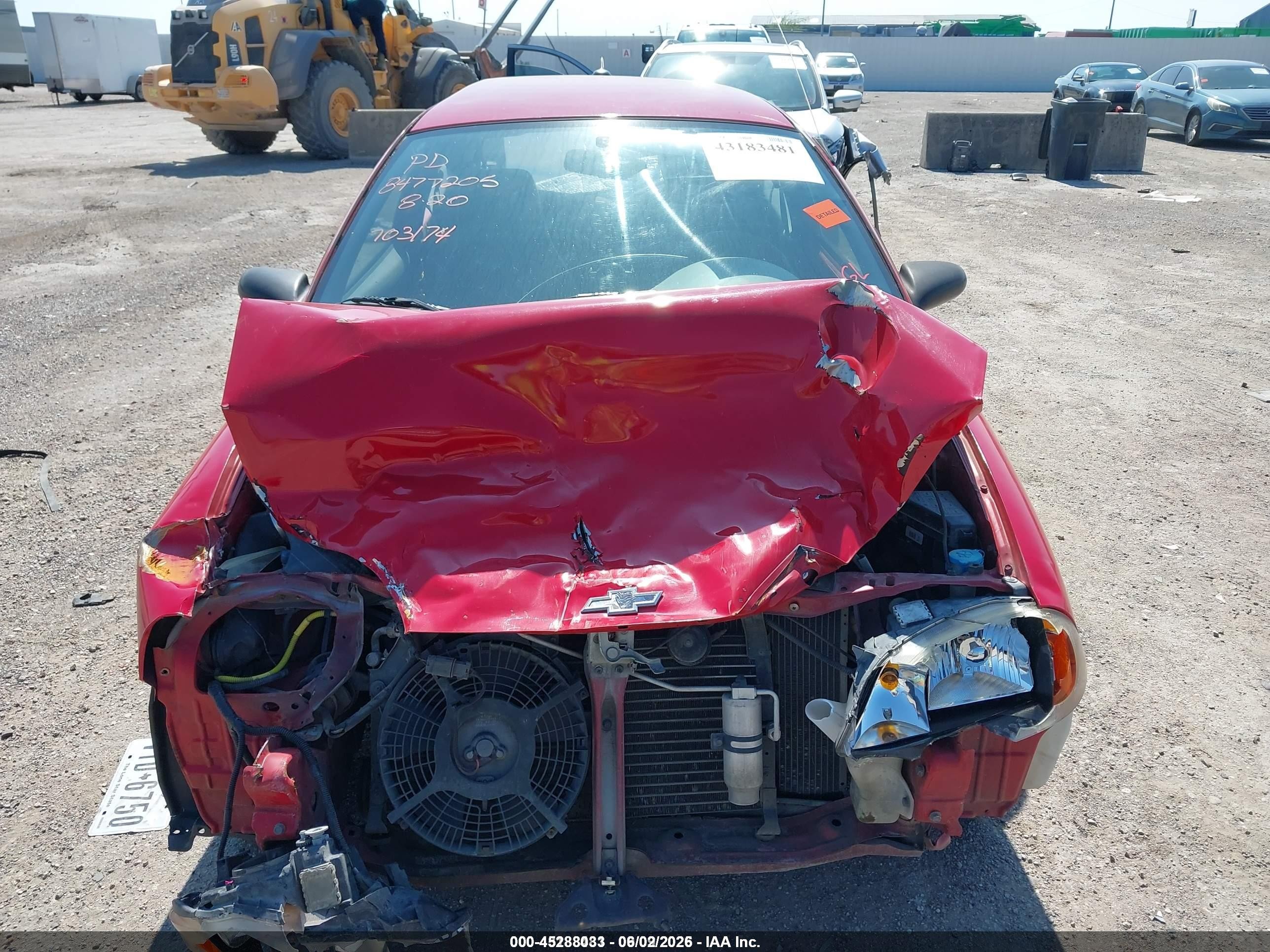 1998 Chevrolet Metro   Red vin: 2C1MR2265W6703174