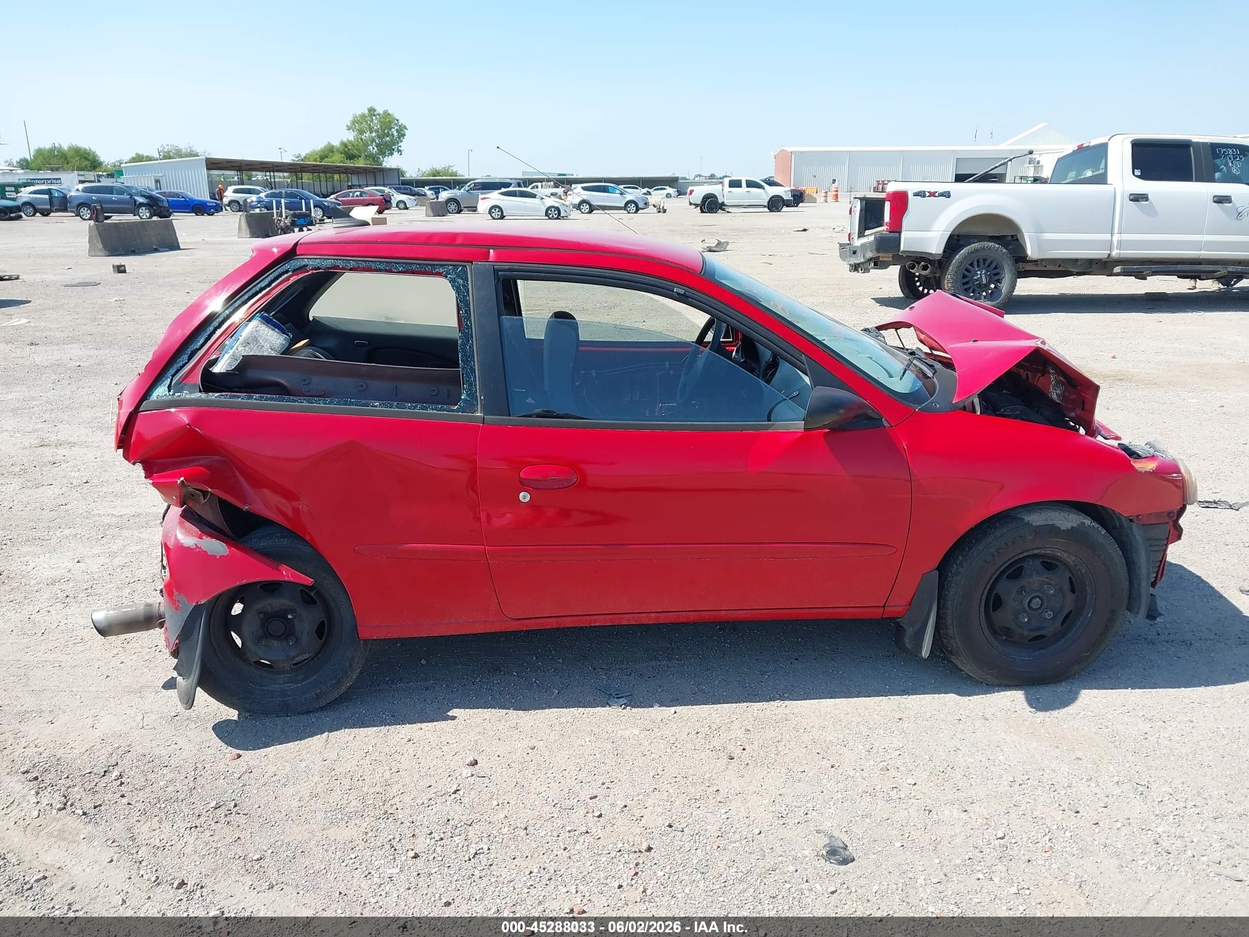 1998 Chevrolet Metro   Red vin: 2C1MR2265W6703174