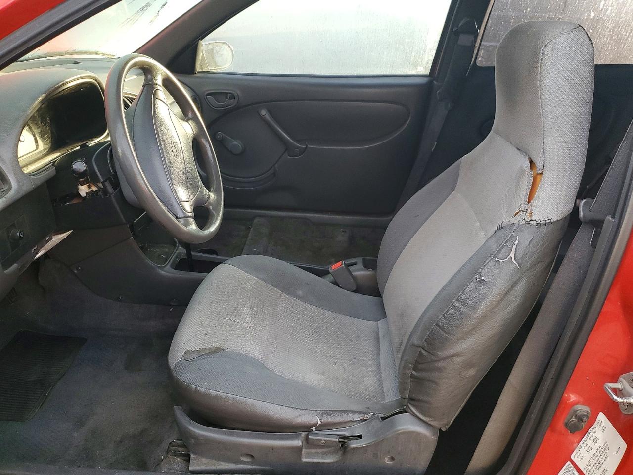 2000 Chevrolet Metro Red vin: 2C1MR2268Y6705892