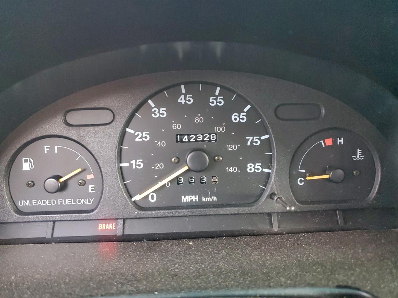 1998 Chevrolet Metro Lsi Gold vin: 2C1MR5220W6720947