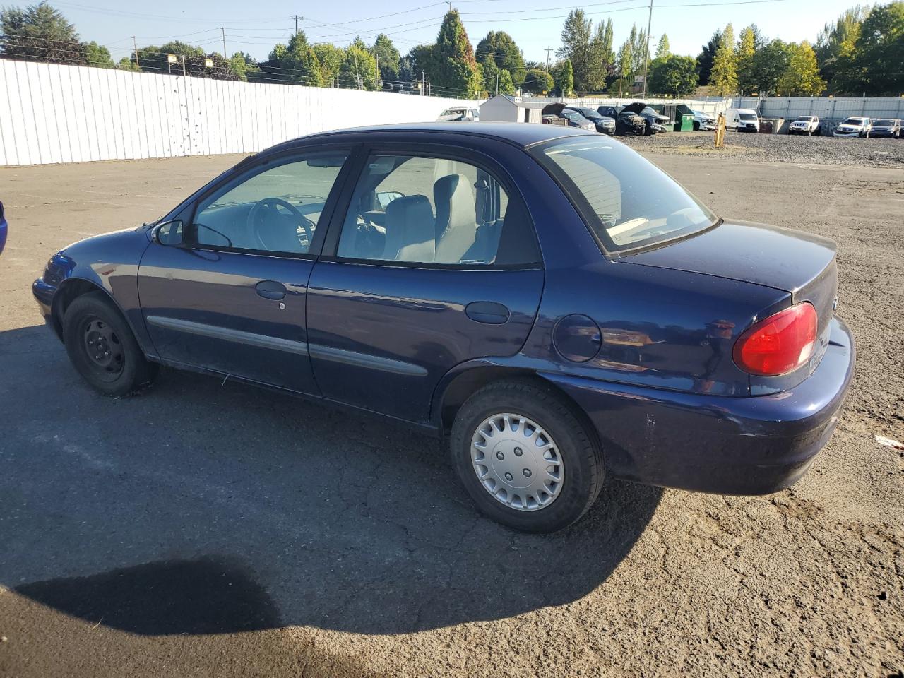 2000 Chevrolet Metro Lsi Синий vin: 2C1MR5222Y6705370