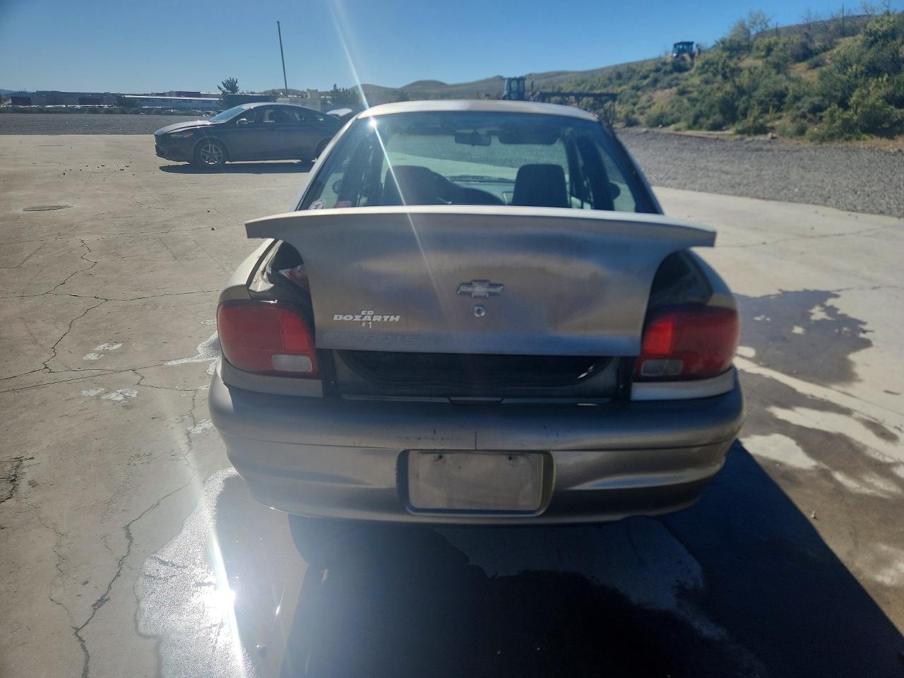 1998 Chevrolet Metro Lsi Silver vin: 2C1MR5226W6721410