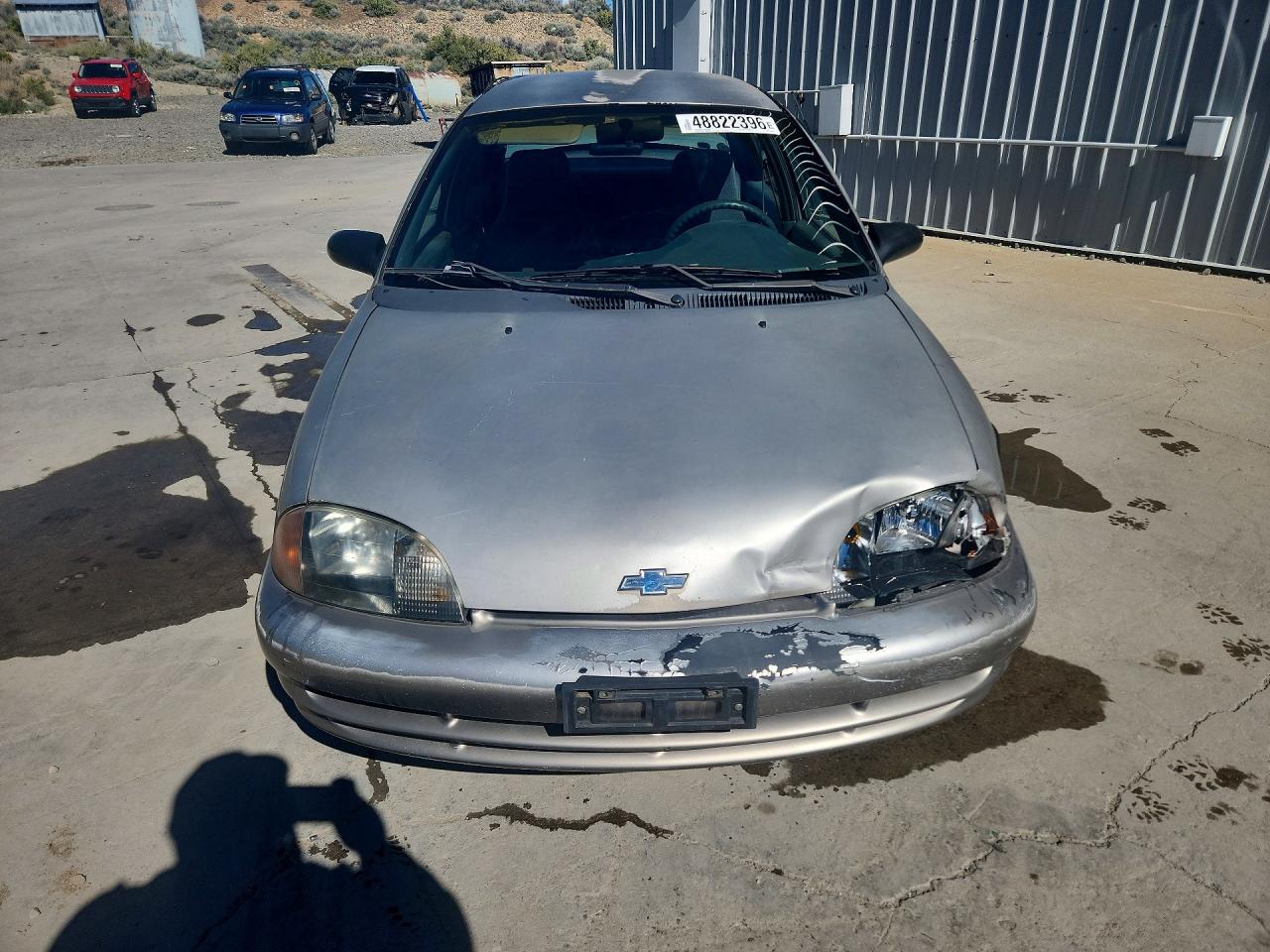 1998 Chevrolet Metro Lsi Silver vin: 2C1MR5226W6721410