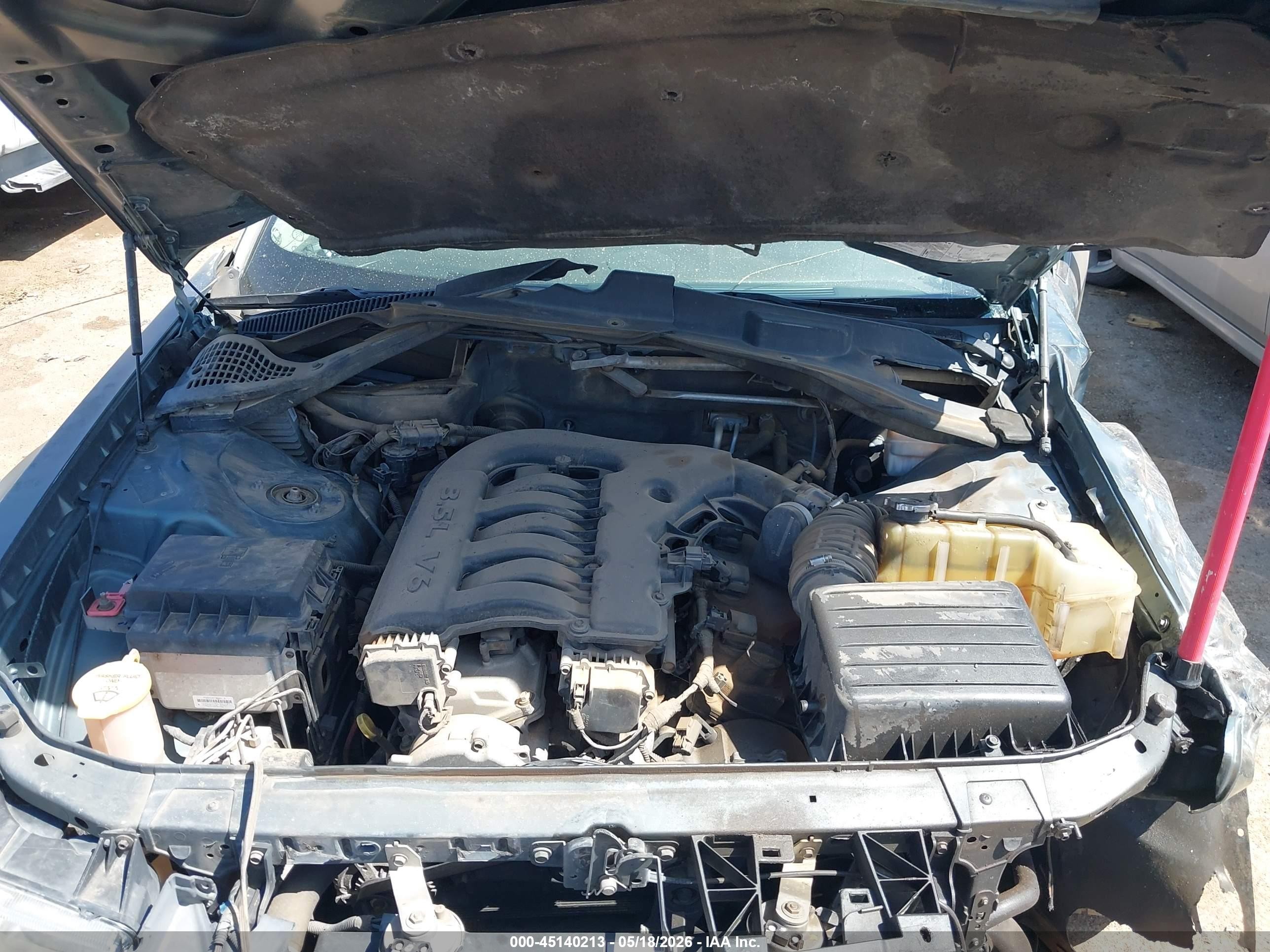 2005 Chrysler 300 Touring Gray vin: 2C3AA53G35H103590