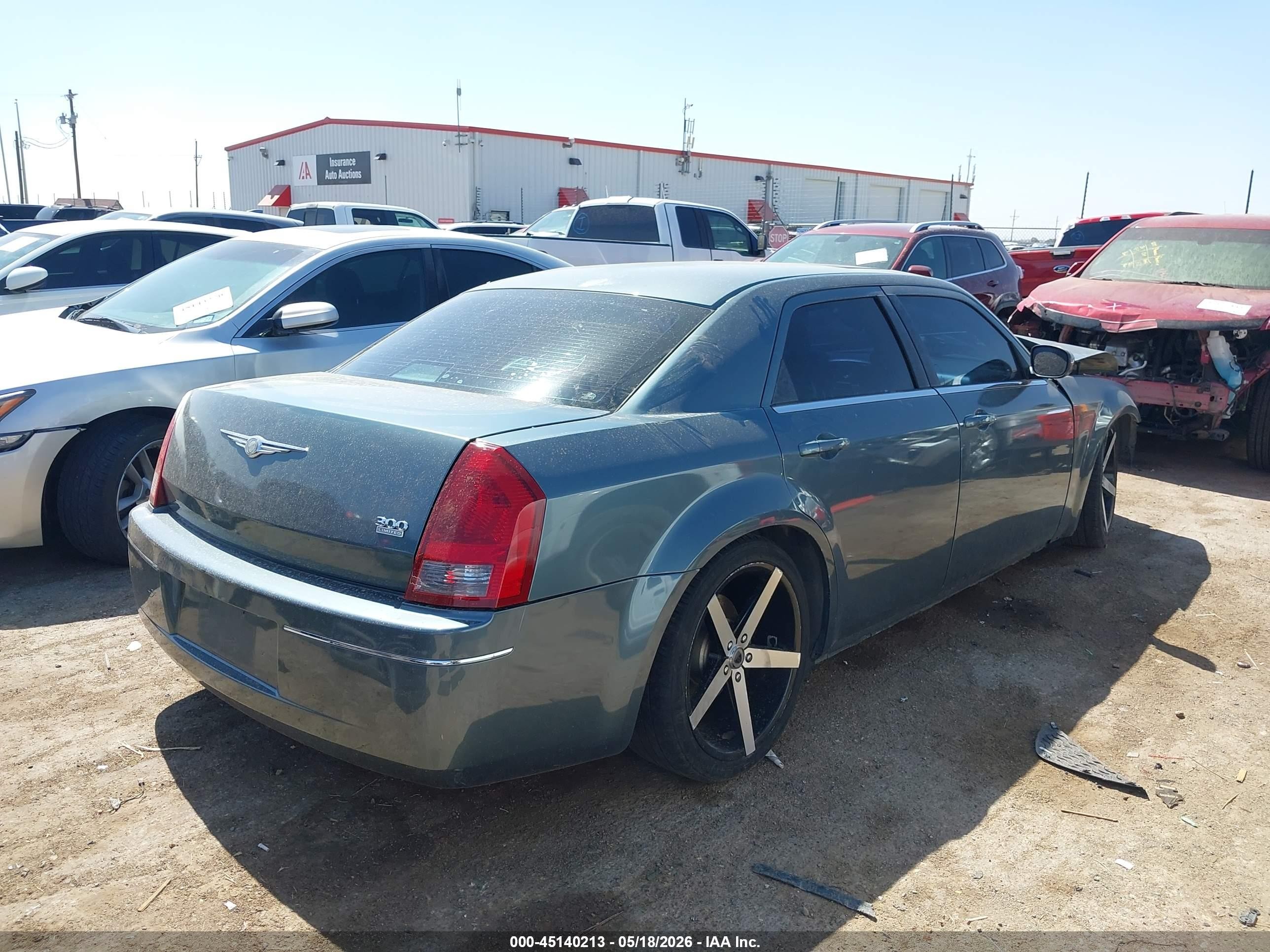 2005 Chrysler 300 Touring Gray vin: 2C3AA53G35H103590