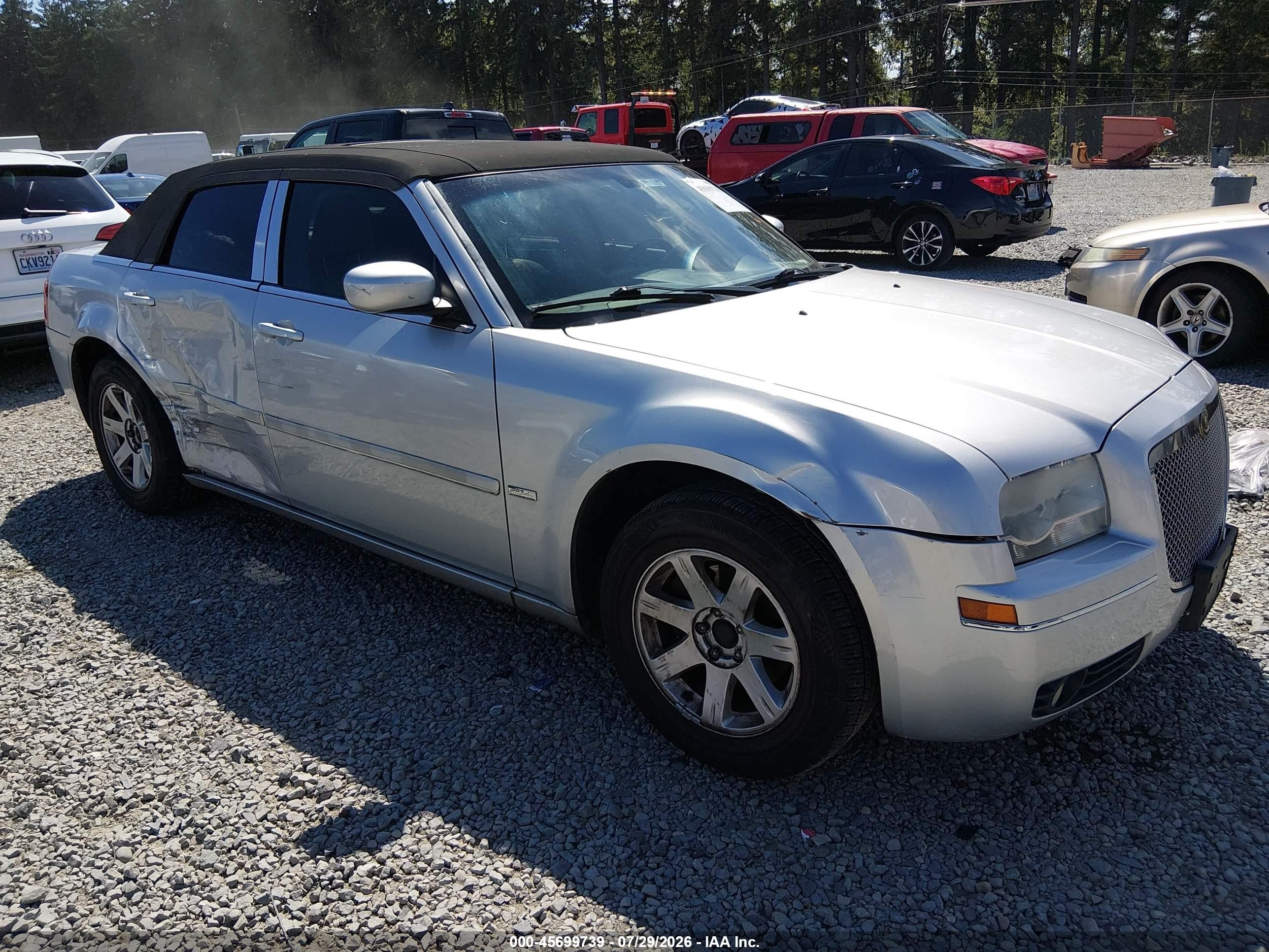 2005 Chrysler 300 Touring Silver vin: 2C3AA53G35H595246
