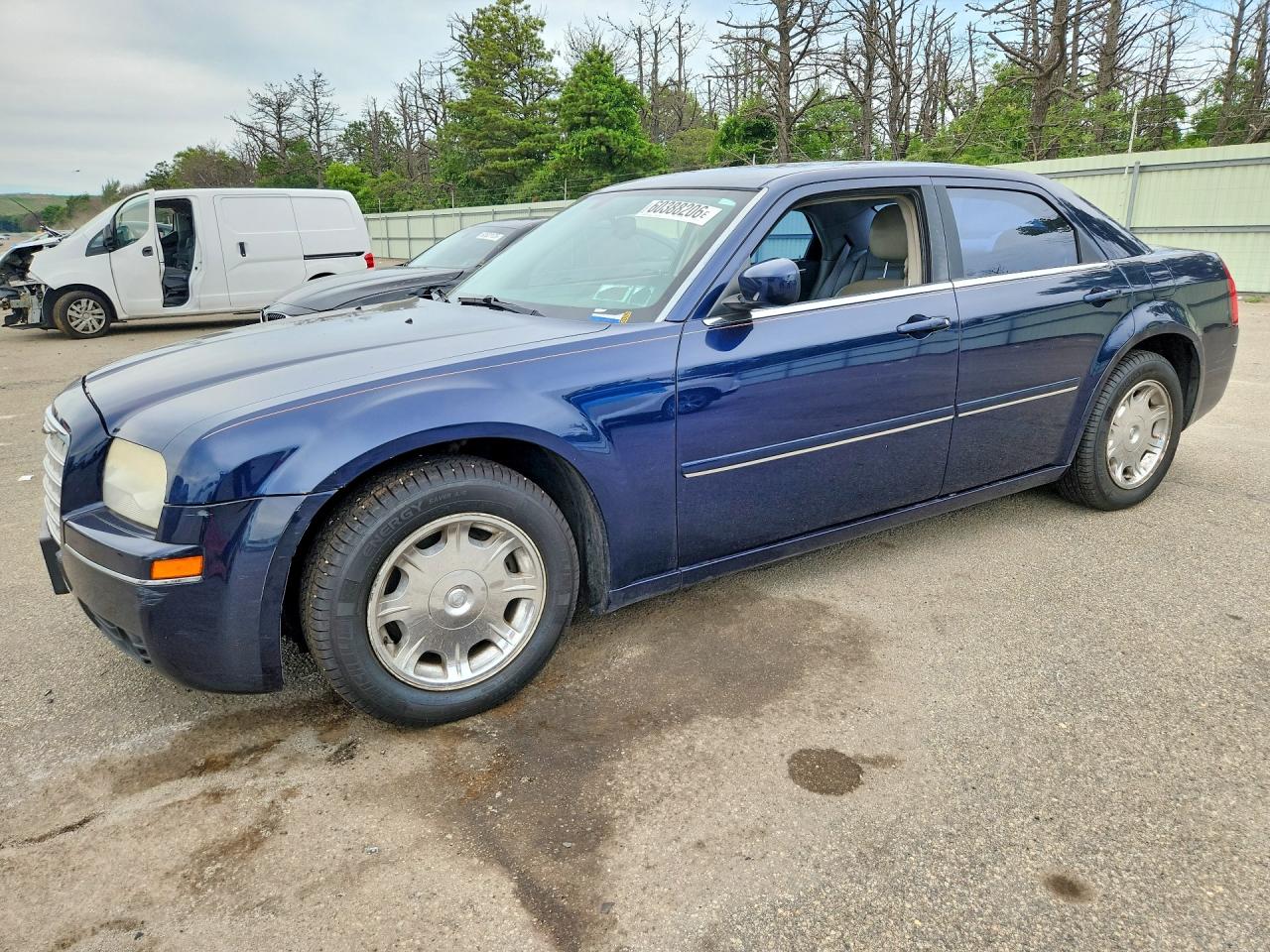 2005 Chrysler 300 Touring Blue vin: 2C3AA53G45H183174