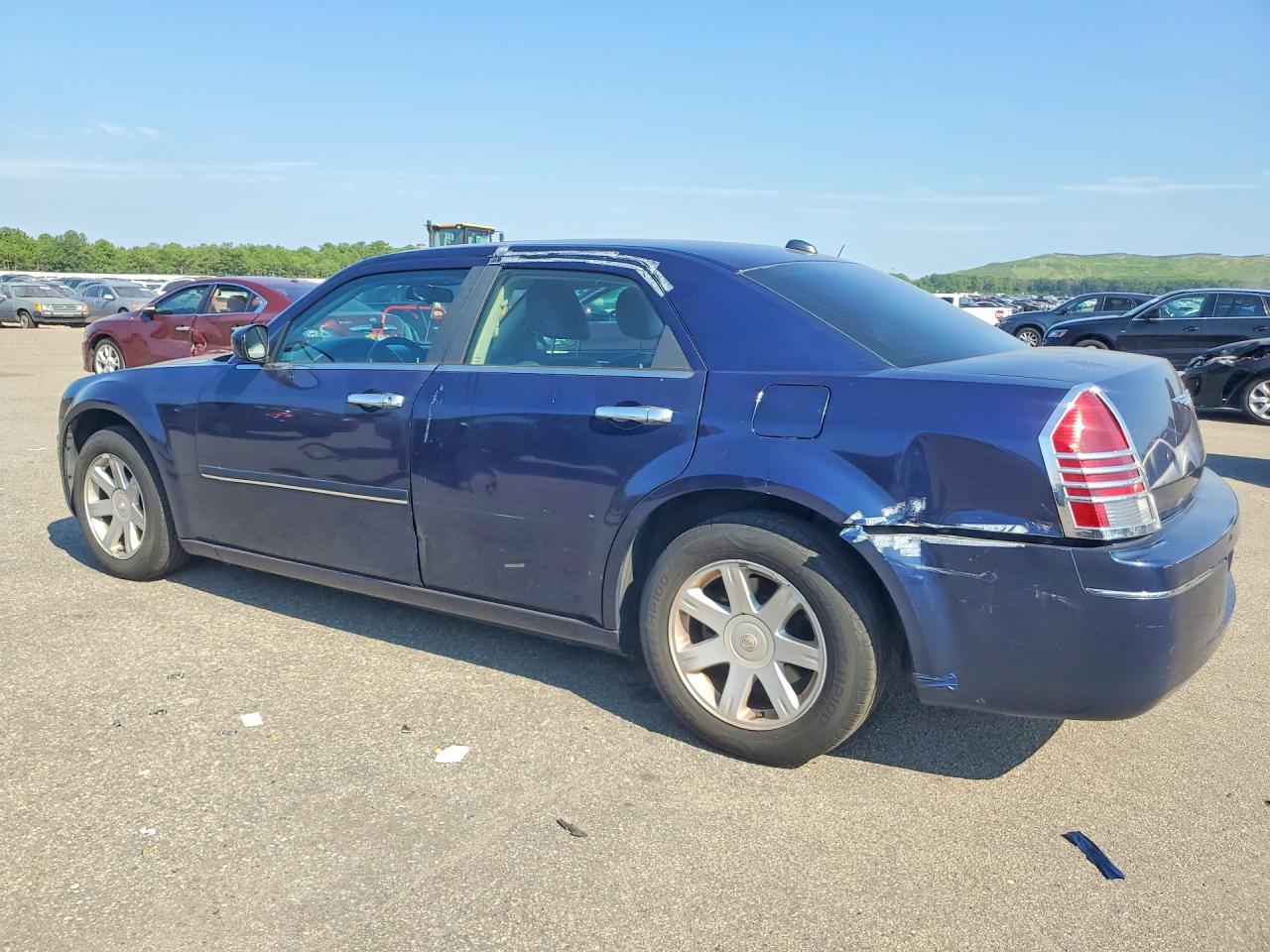 2005 Chrysler 300 Touring Blue vin: 2C3AA53G85H577129