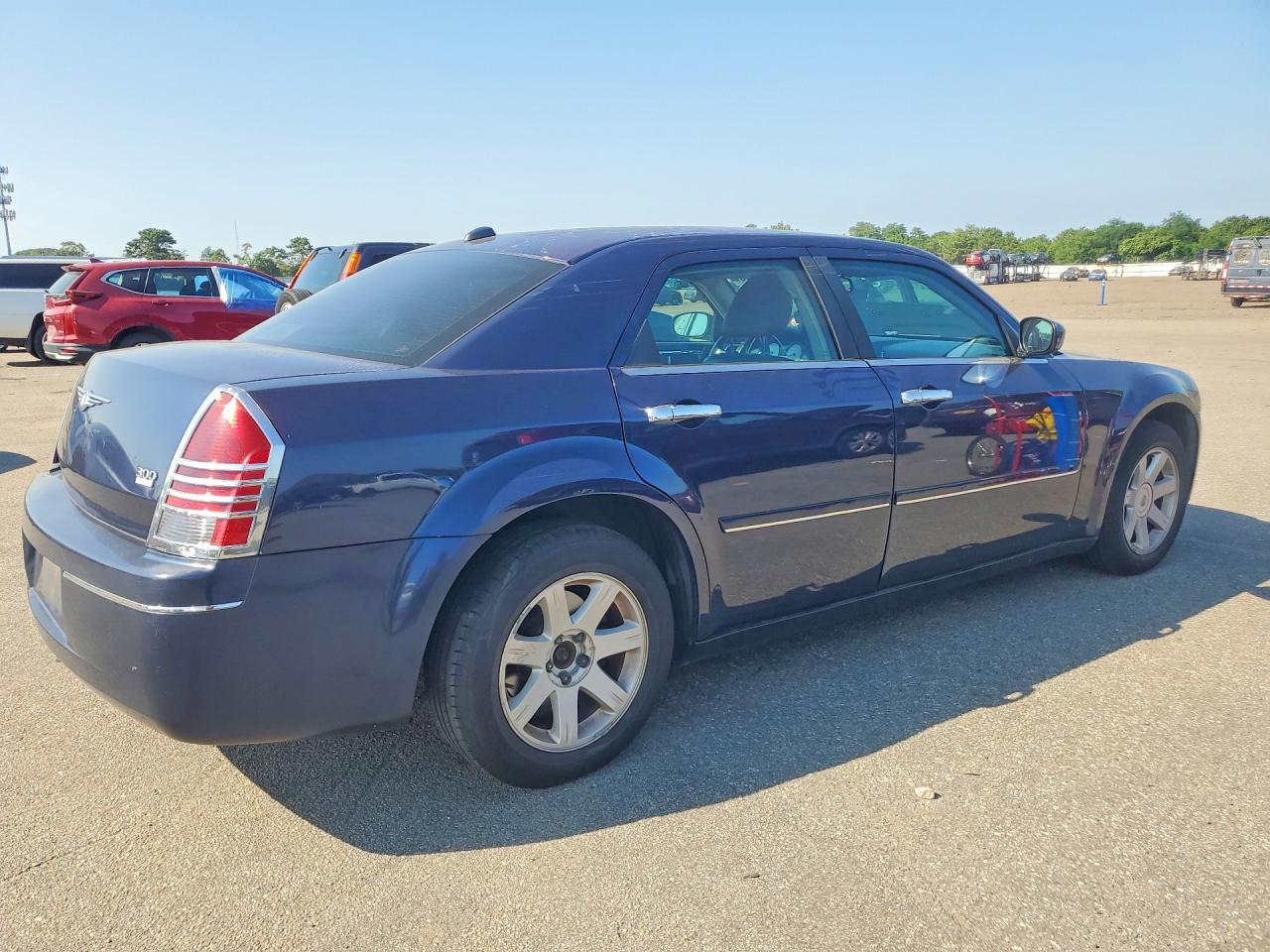 2005 Chrysler 300 Touring Blue vin: 2C3AA53G85H577129