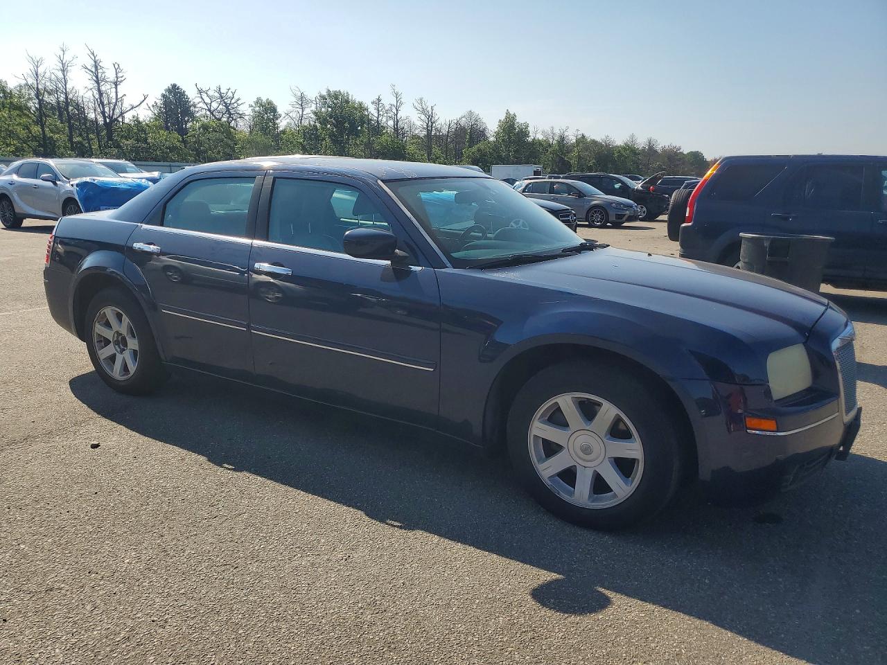 2005 Chrysler 300 Touring Blue vin: 2C3AA53G85H577129