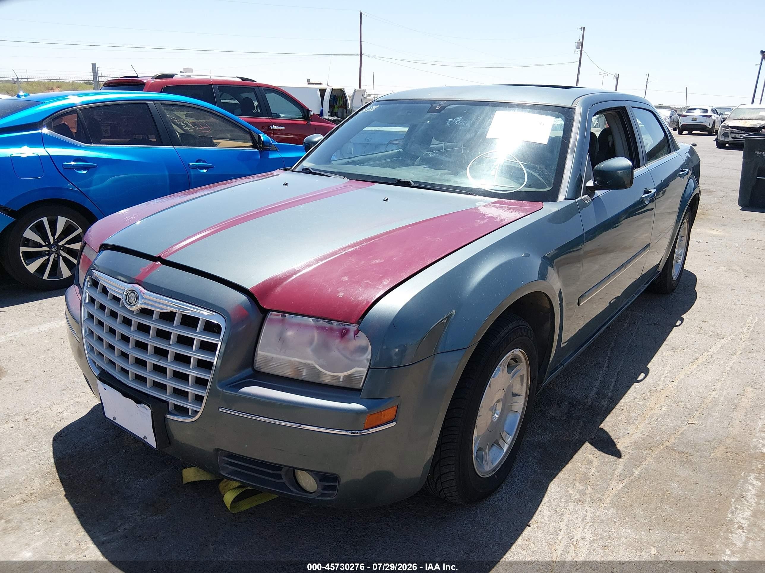 2005 Chrysler 300 Touring Blue vin: 2C3AA53G95H508160