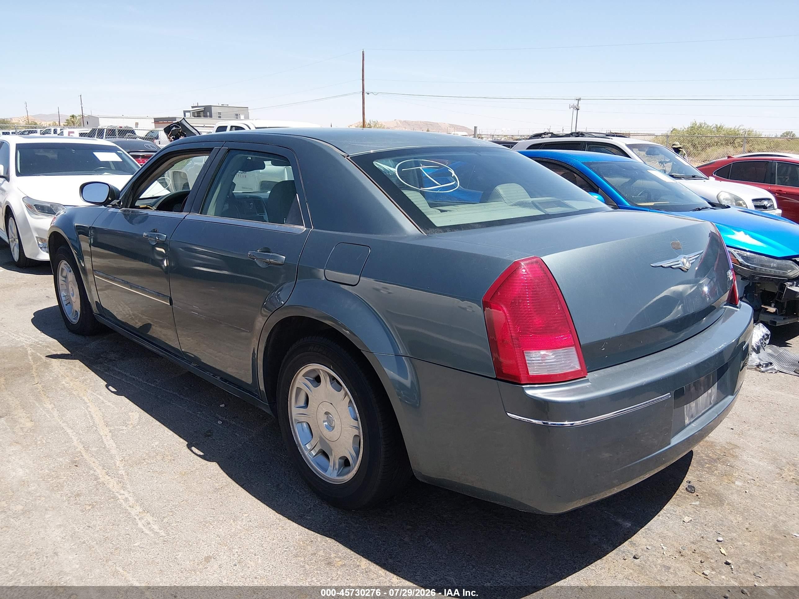 2005 Chrysler 300 Touring Blue vin: 2C3AA53G95H508160