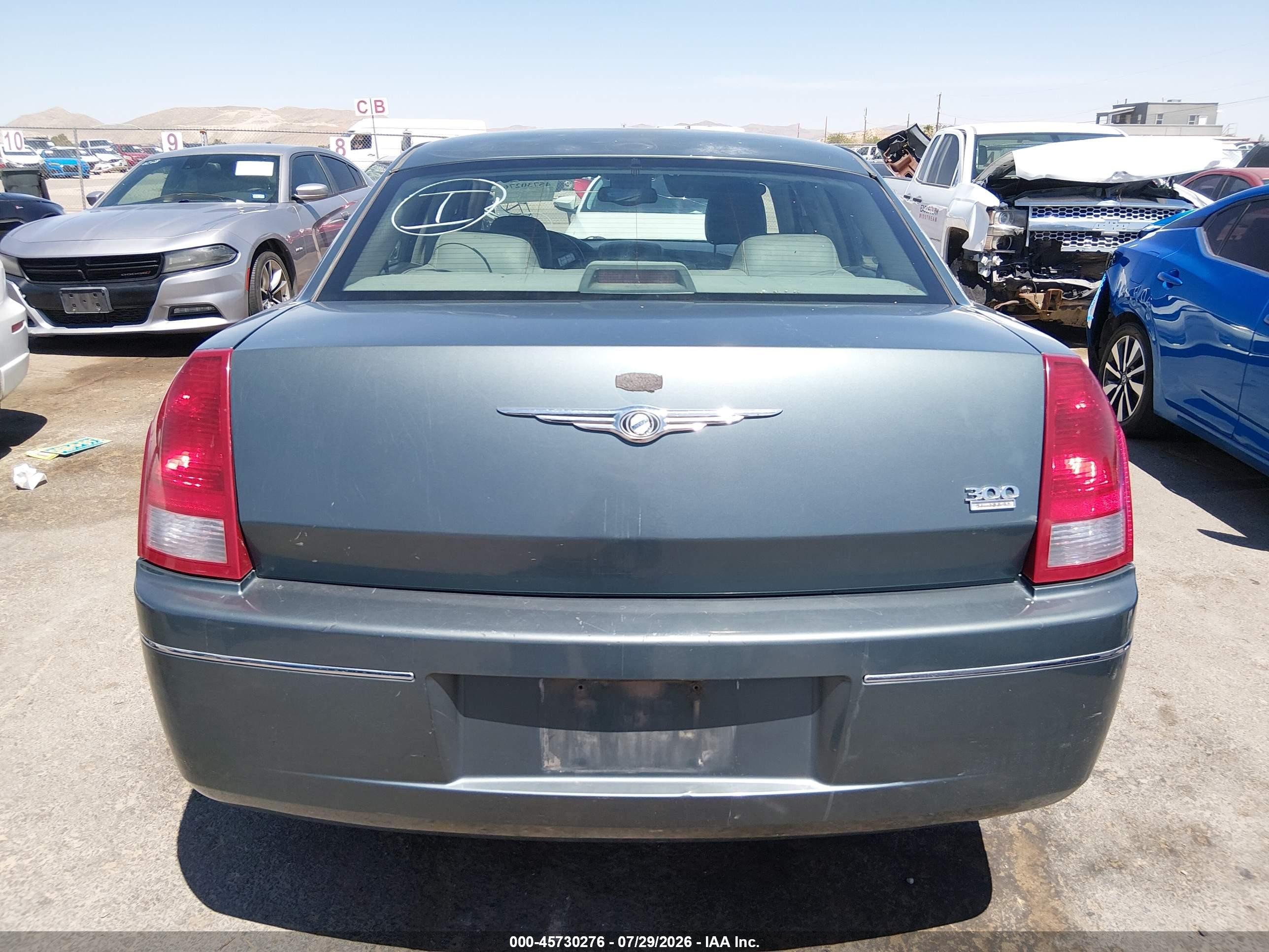 2005 Chrysler 300 Touring Blue vin: 2C3AA53G95H508160