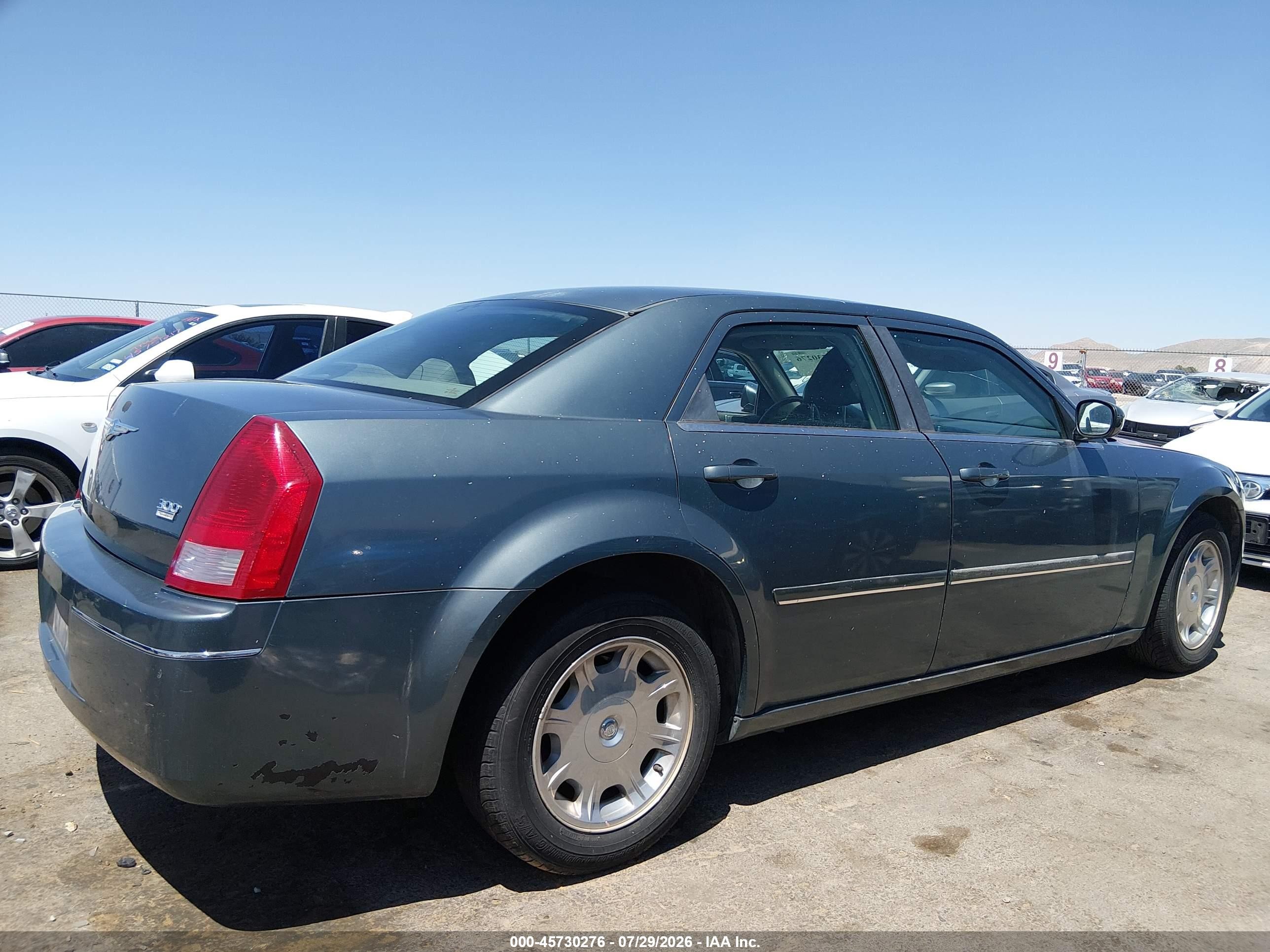 2005 Chrysler 300 Touring Blue vin: 2C3AA53G95H508160