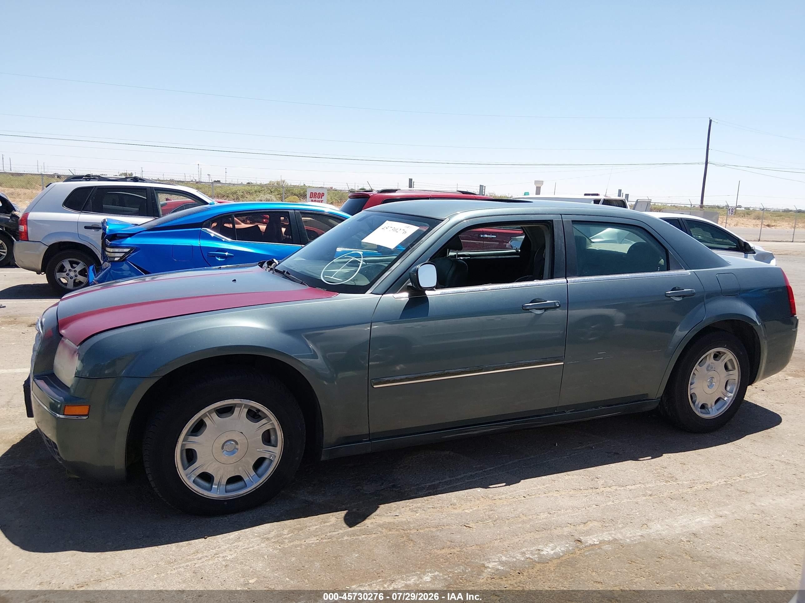 2005 Chrysler 300 Touring Blue vin: 2C3AA53G95H508160