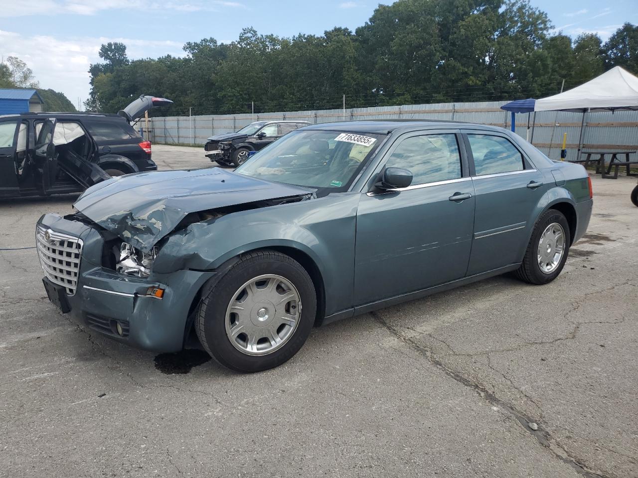 2005 Chrysler 300 Touring Бирюзовый vin: 2C3AA53GX5H153516