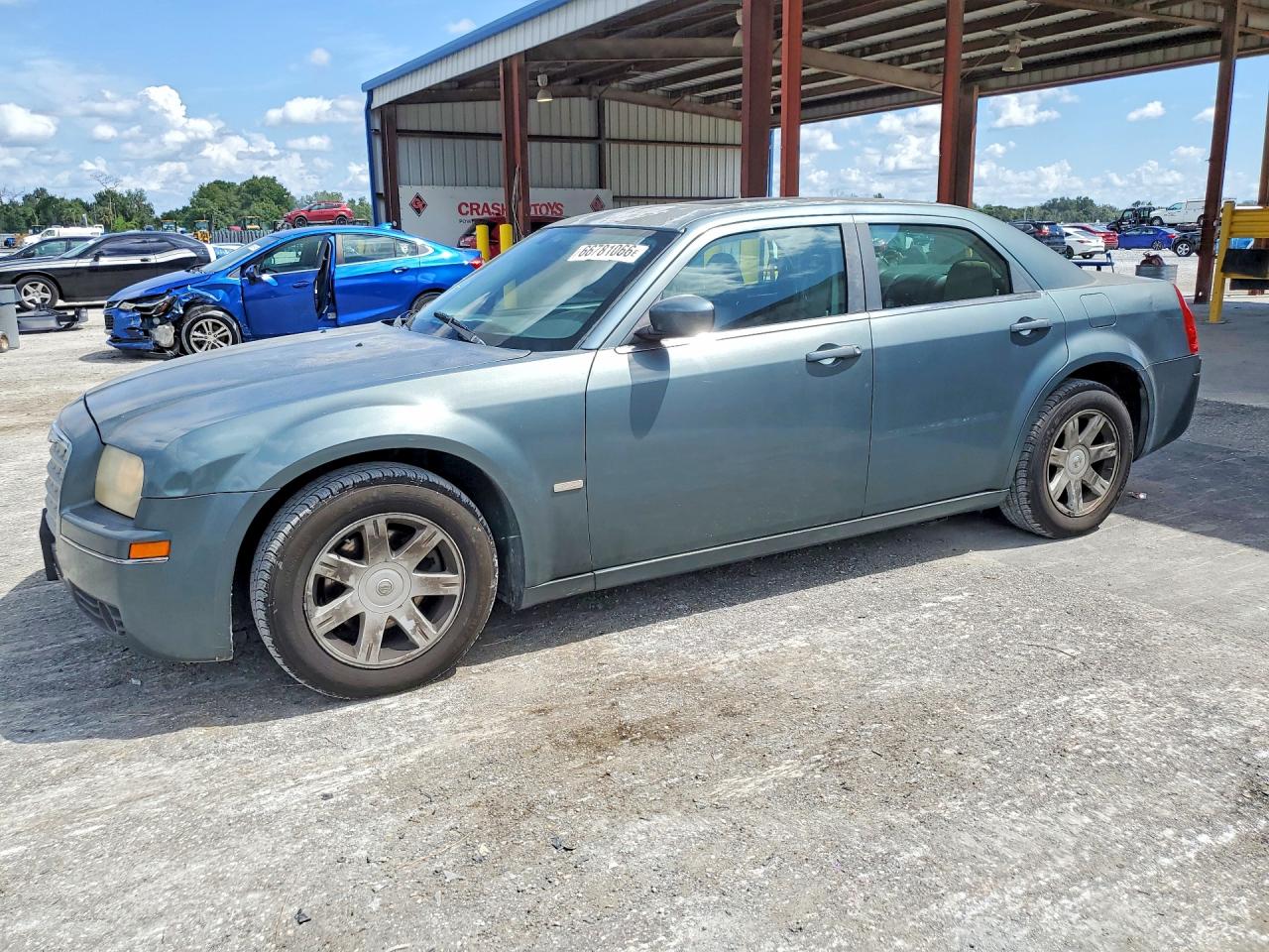 2005 Chrysler 300 Touring Blue vin: 2C3AA53GX5H574247