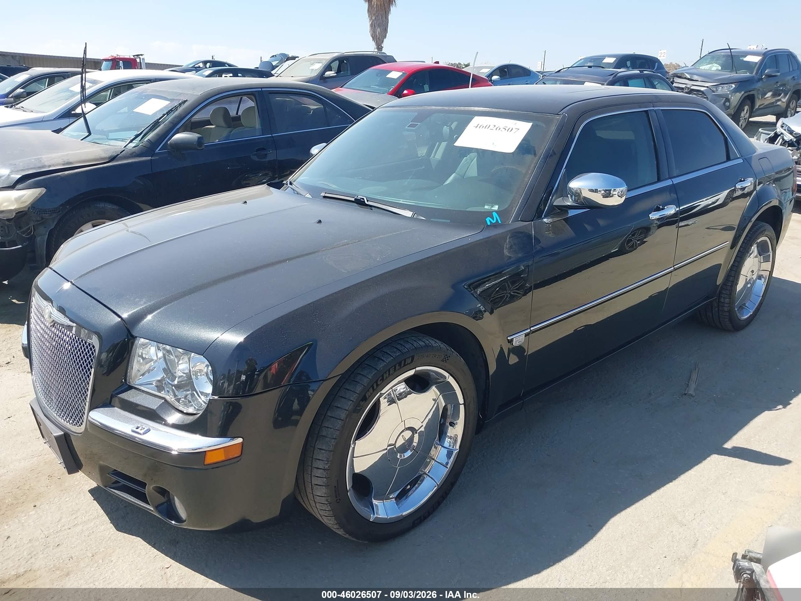 2005 Chrysler 300c   Black vin: 2C3AA63H45H588076