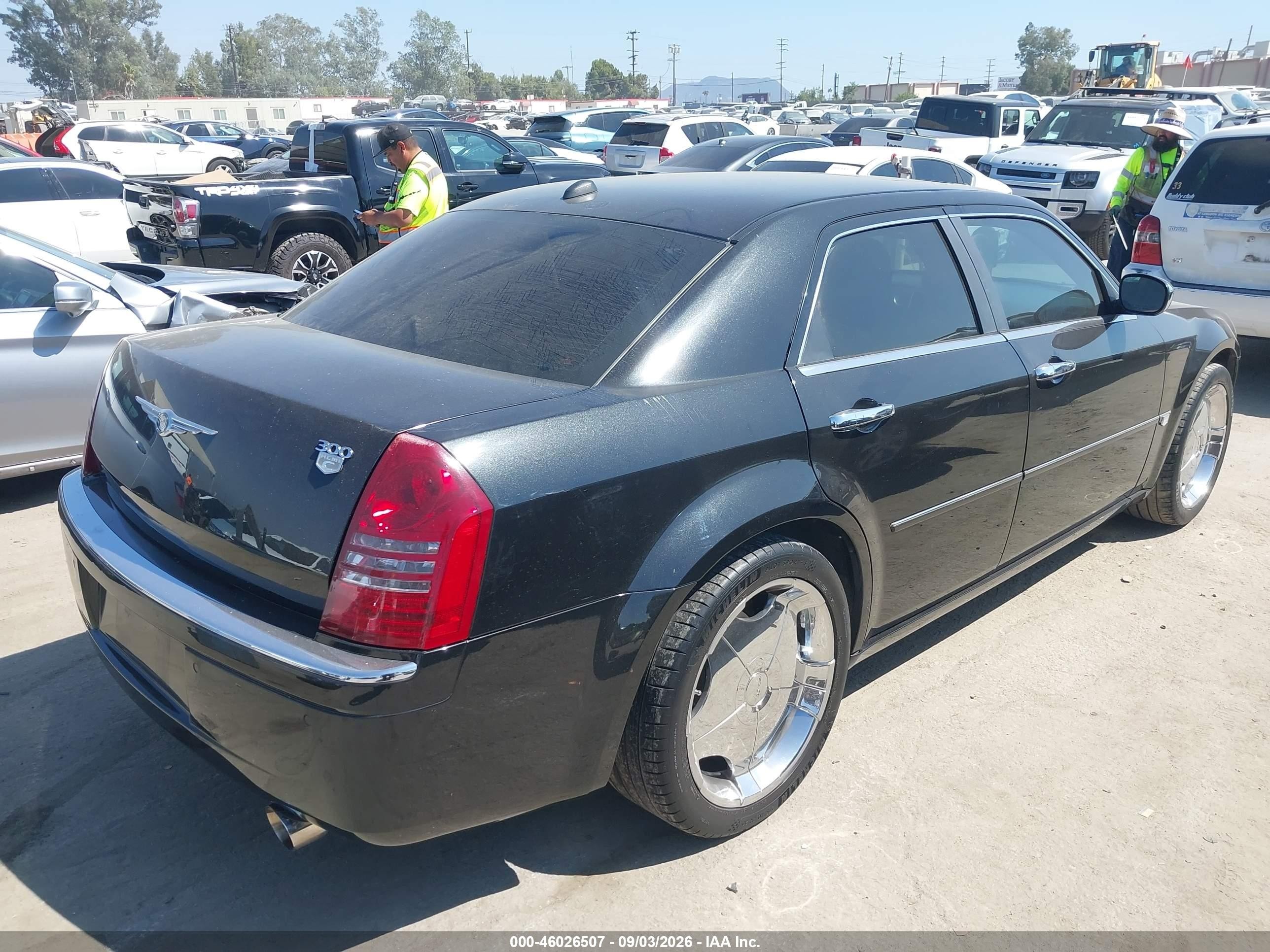 2005 Chrysler 300c   Black vin: 2C3AA63H45H588076