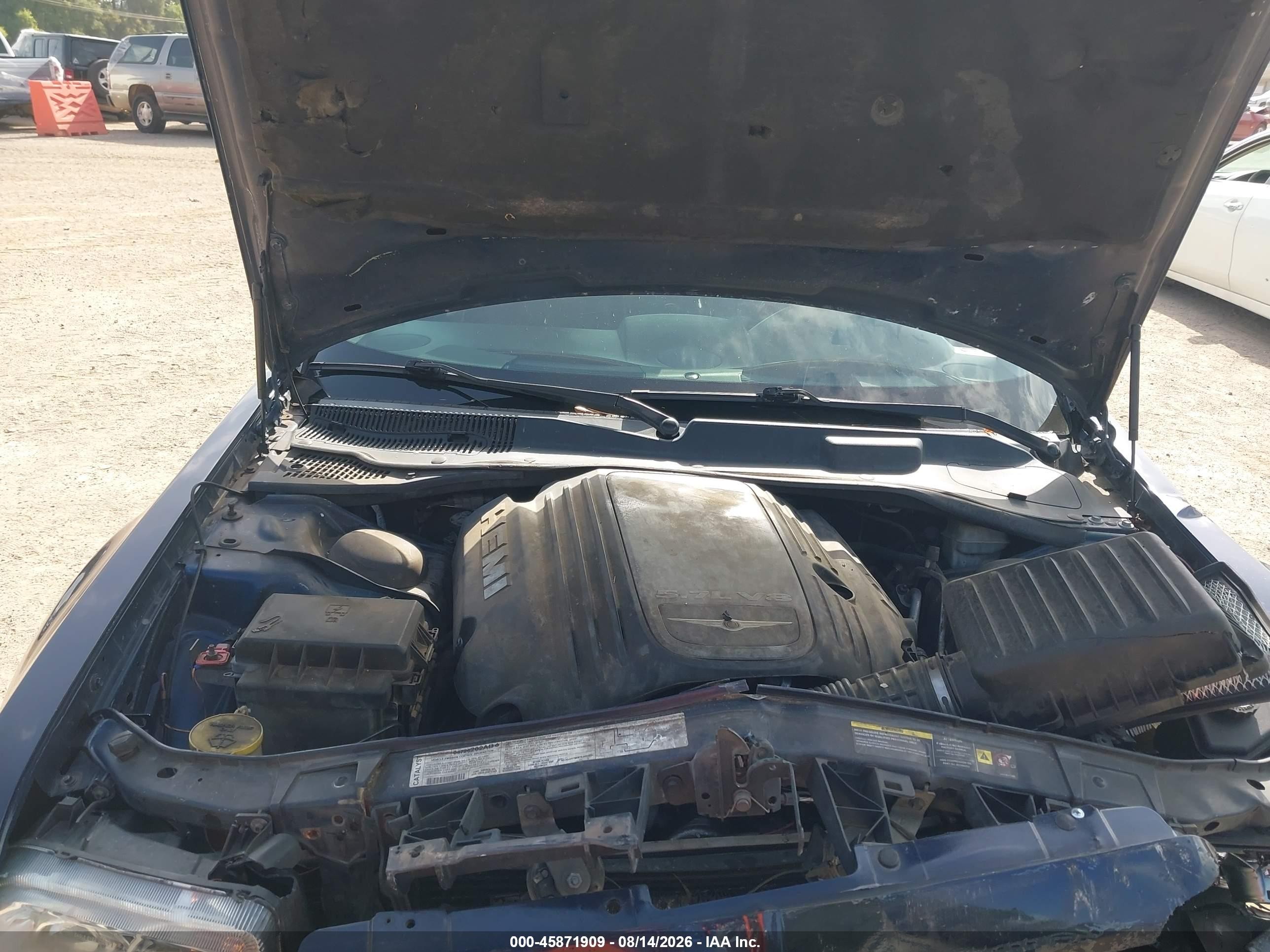 2005 Chrysler 300c   Blue vin: 2C3AA63H95H664729