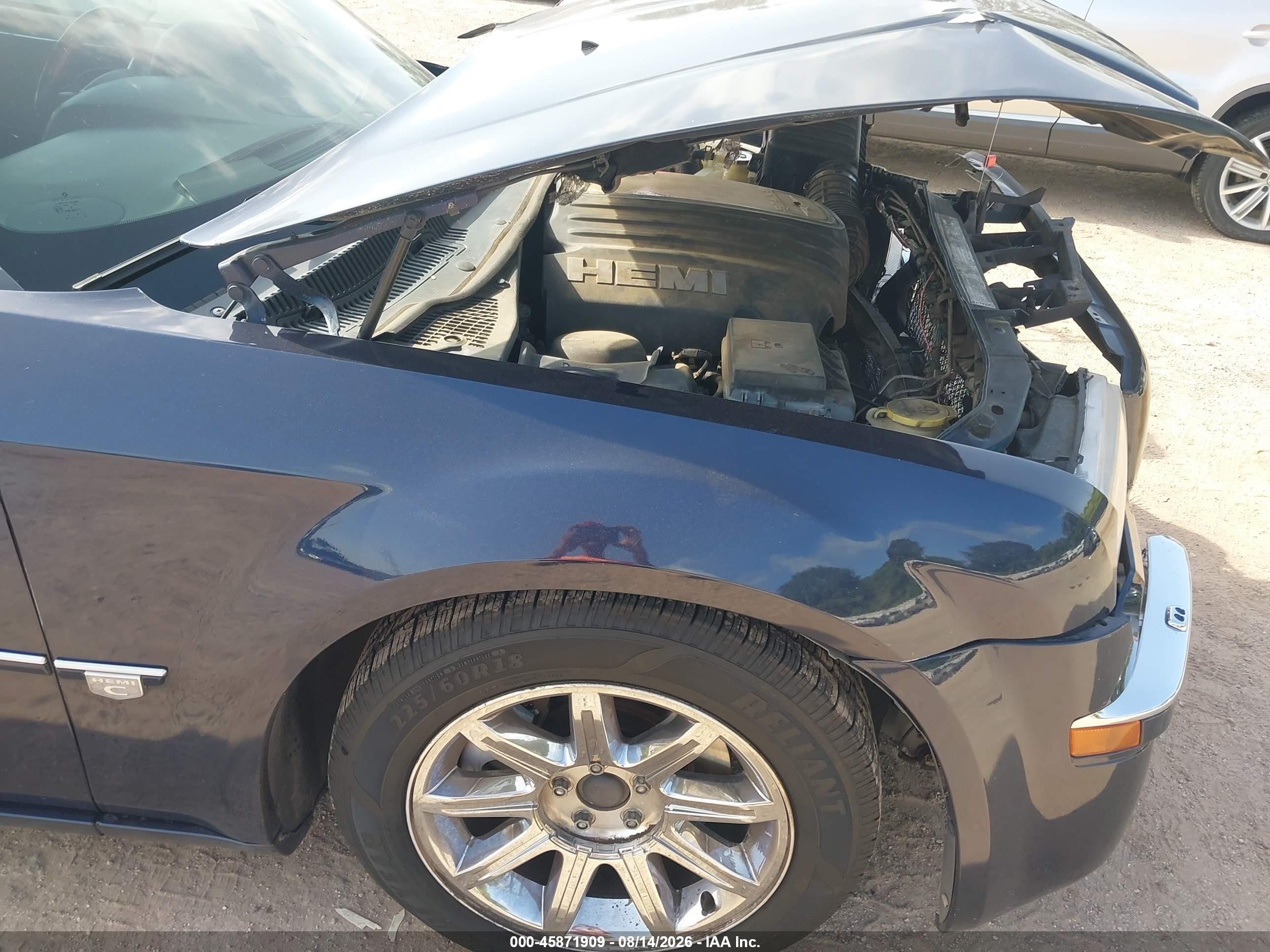 2005 Chrysler 300c   Blue vin: 2C3AA63H95H664729