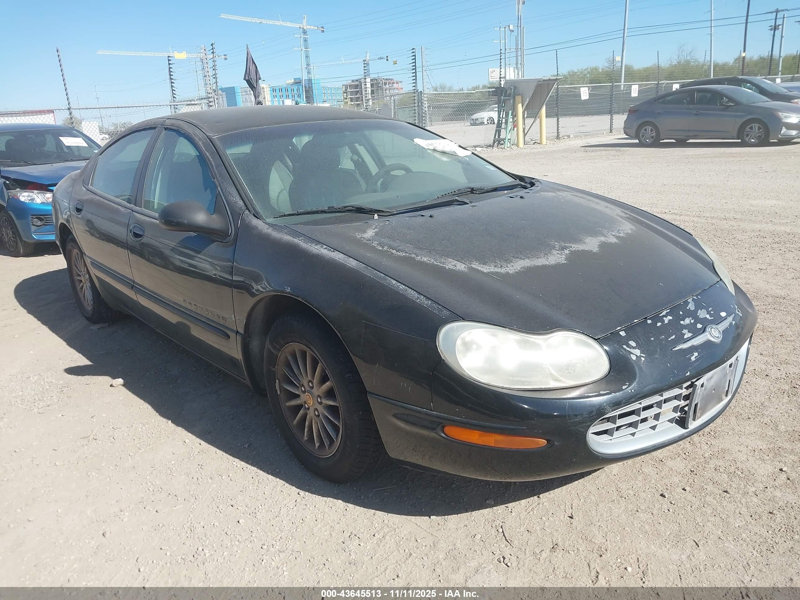 2001 Chrysler Concorde Lxi Black vin: 2C3AD36J81H664218