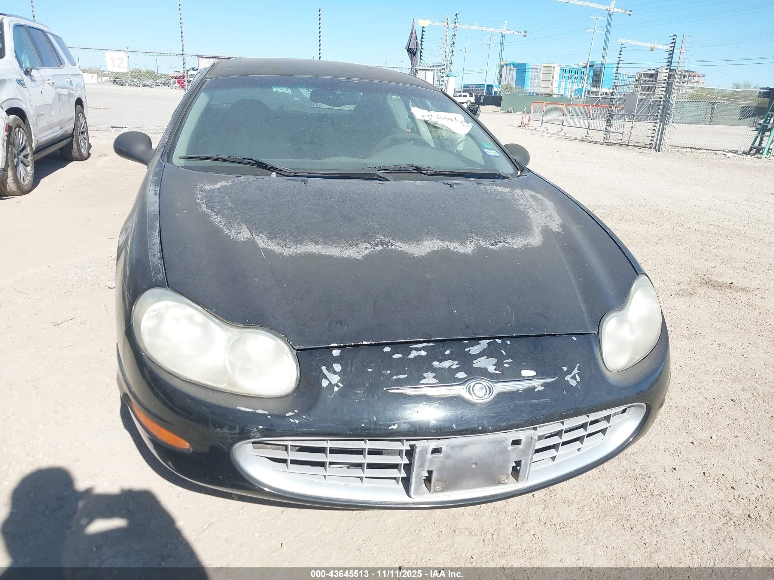 2001 Chrysler Concorde Lxi Black vin: 2C3AD36J81H664218