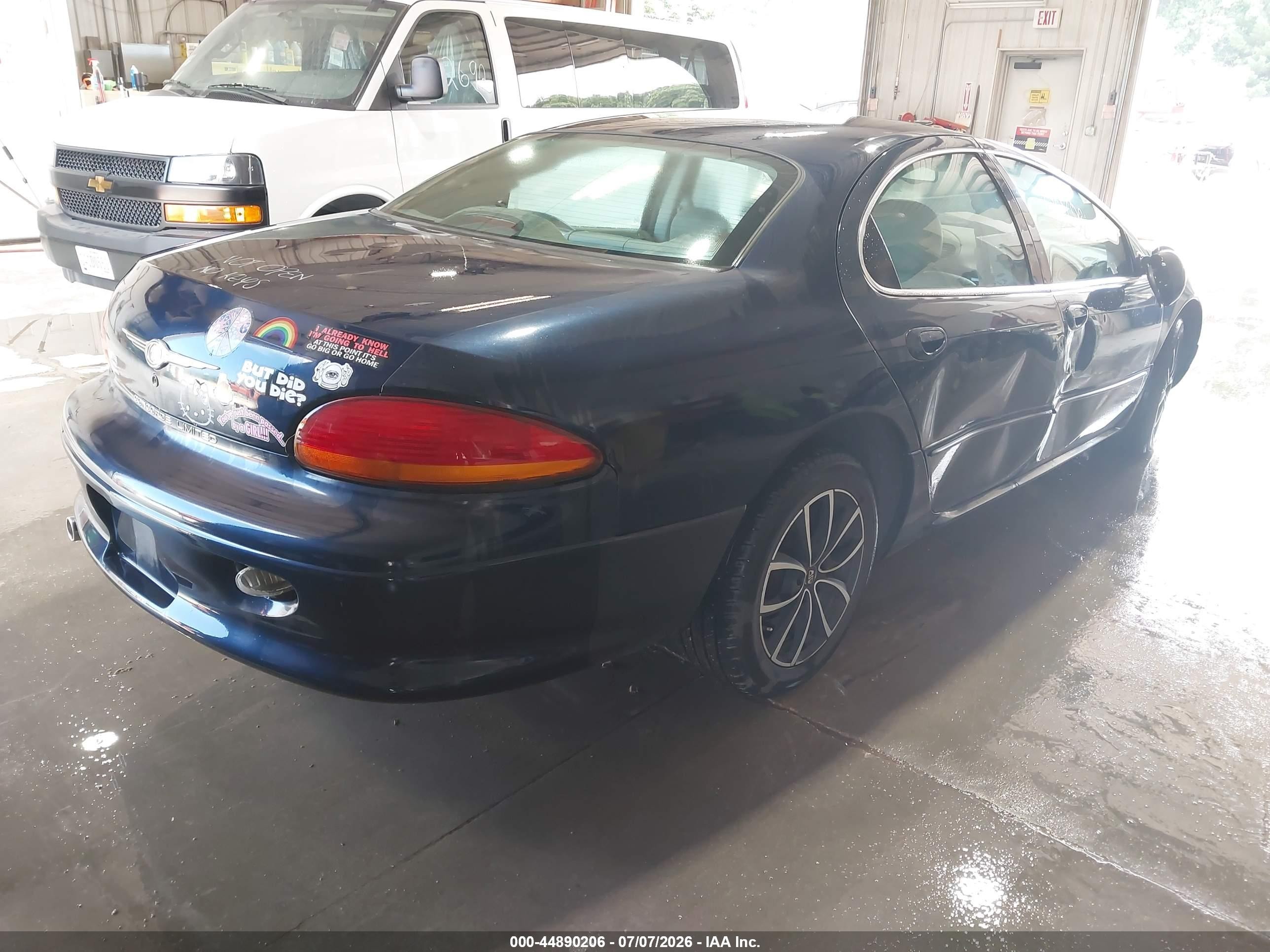 2004 Chrysler Concorde Limited Blue vin: 2C3AD56G44H642916