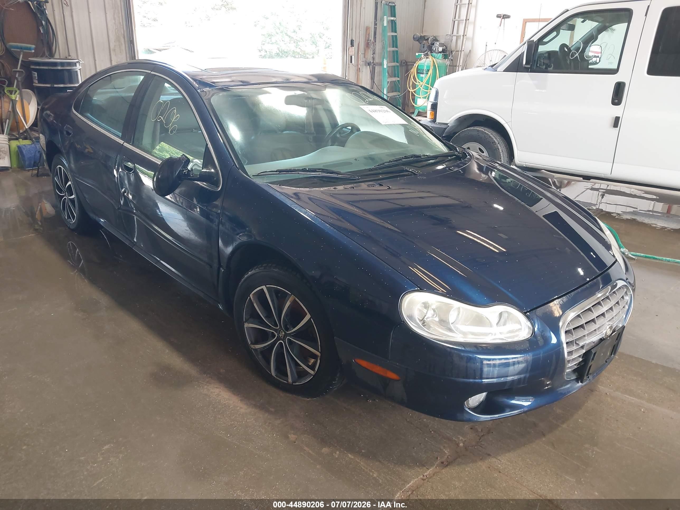 2004 Chrysler Concorde Limited Blue vin: 2C3AD56G44H642916