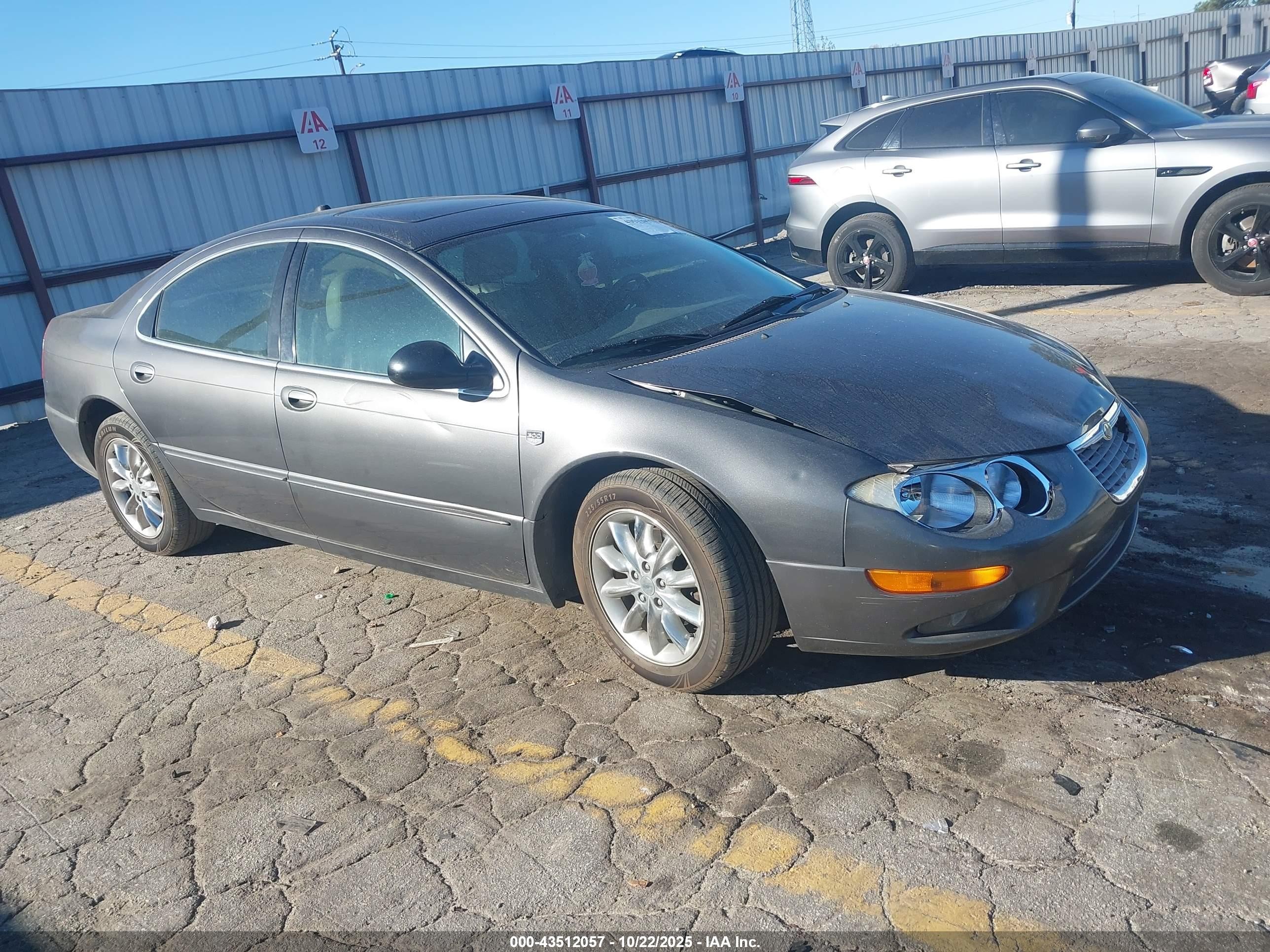 2004 Chrysler 300m   Gray vin: 2C3AE66G04H604215