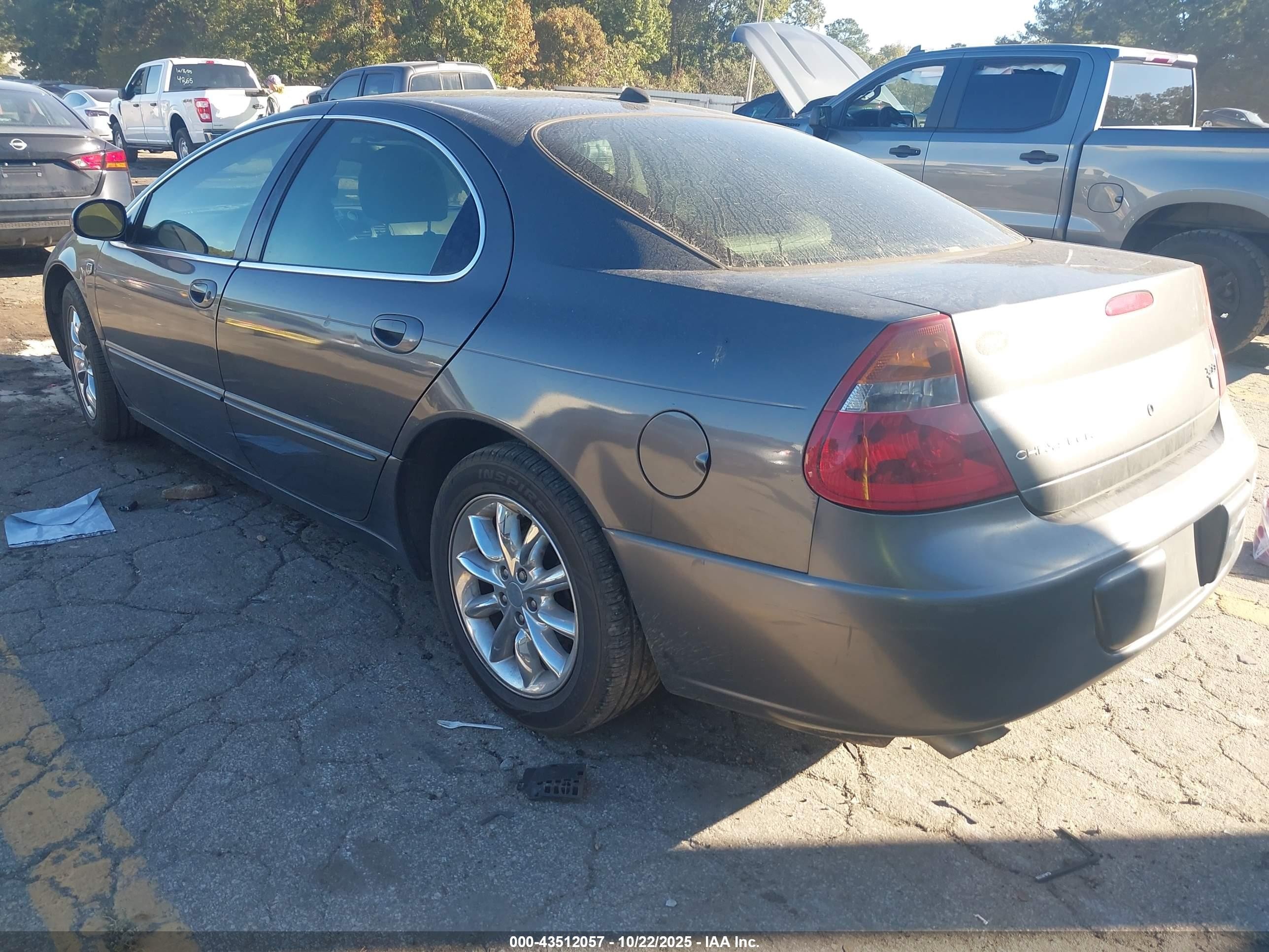 2004 Chrysler 300m   Gray vin: 2C3AE66G04H604215