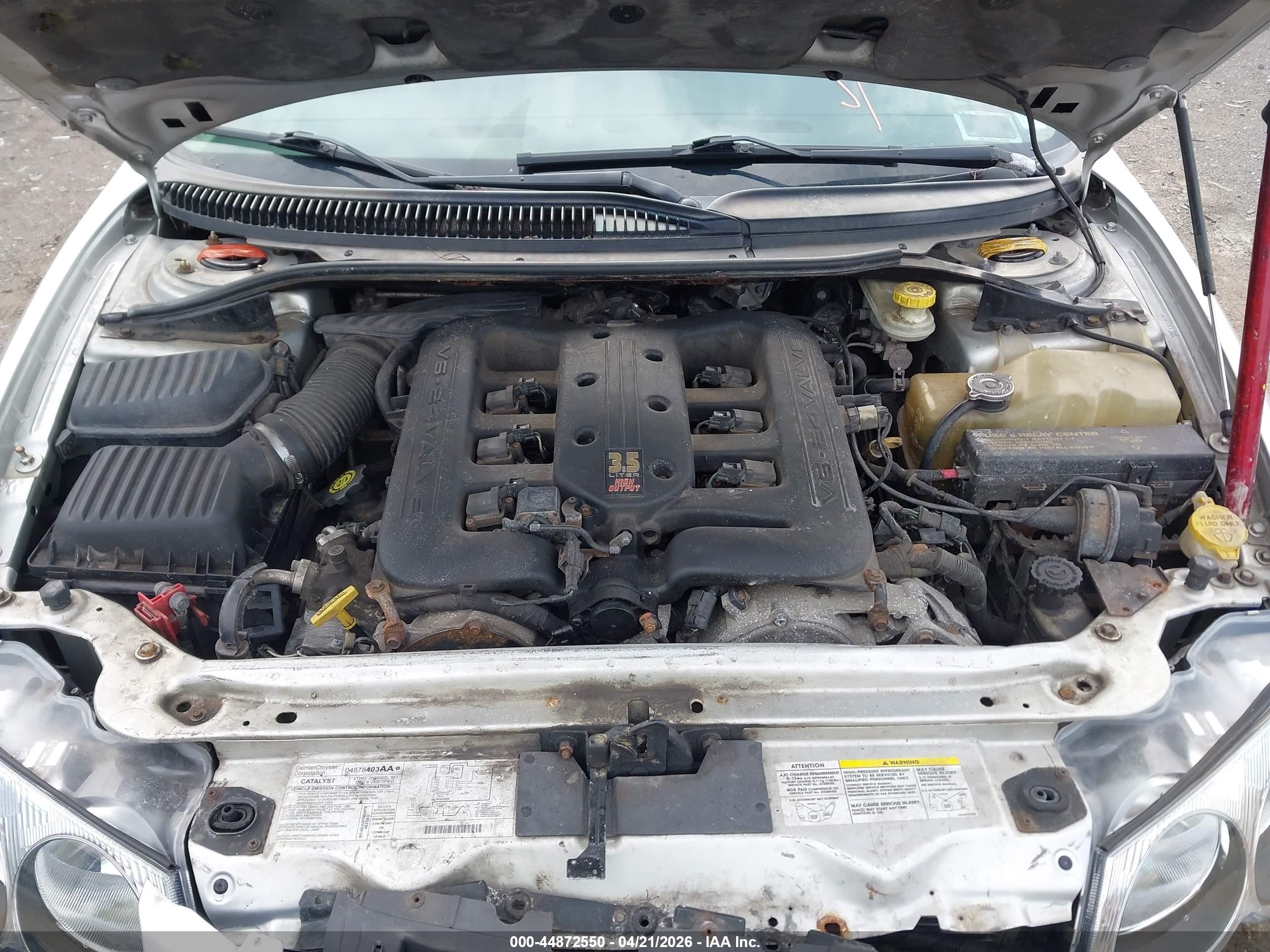 2004 Chrysler 300m   Silver vin: 2C3AE66G04H639899