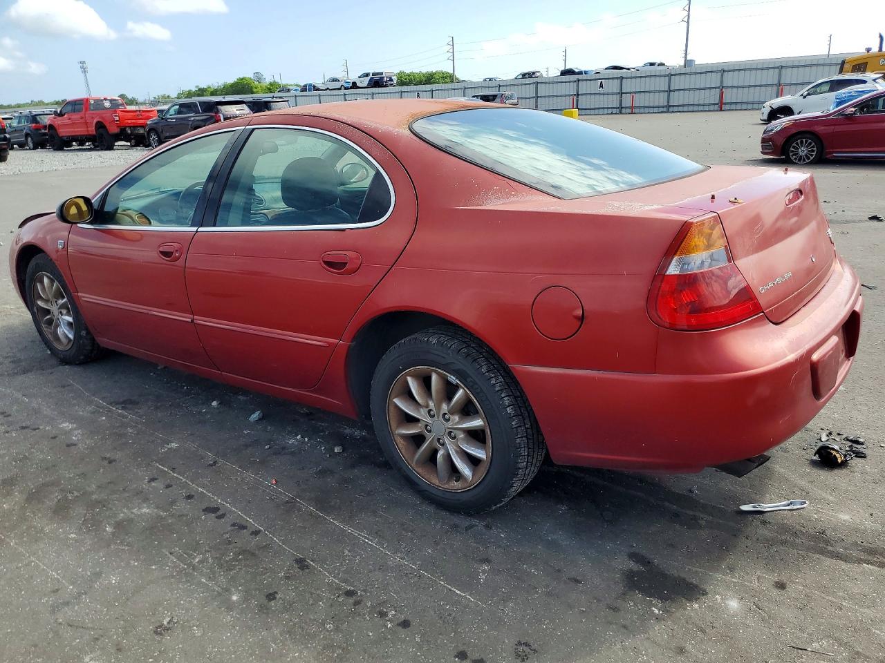 2003 Chrysler 300m Red vin: 2C3AE66G43H507291