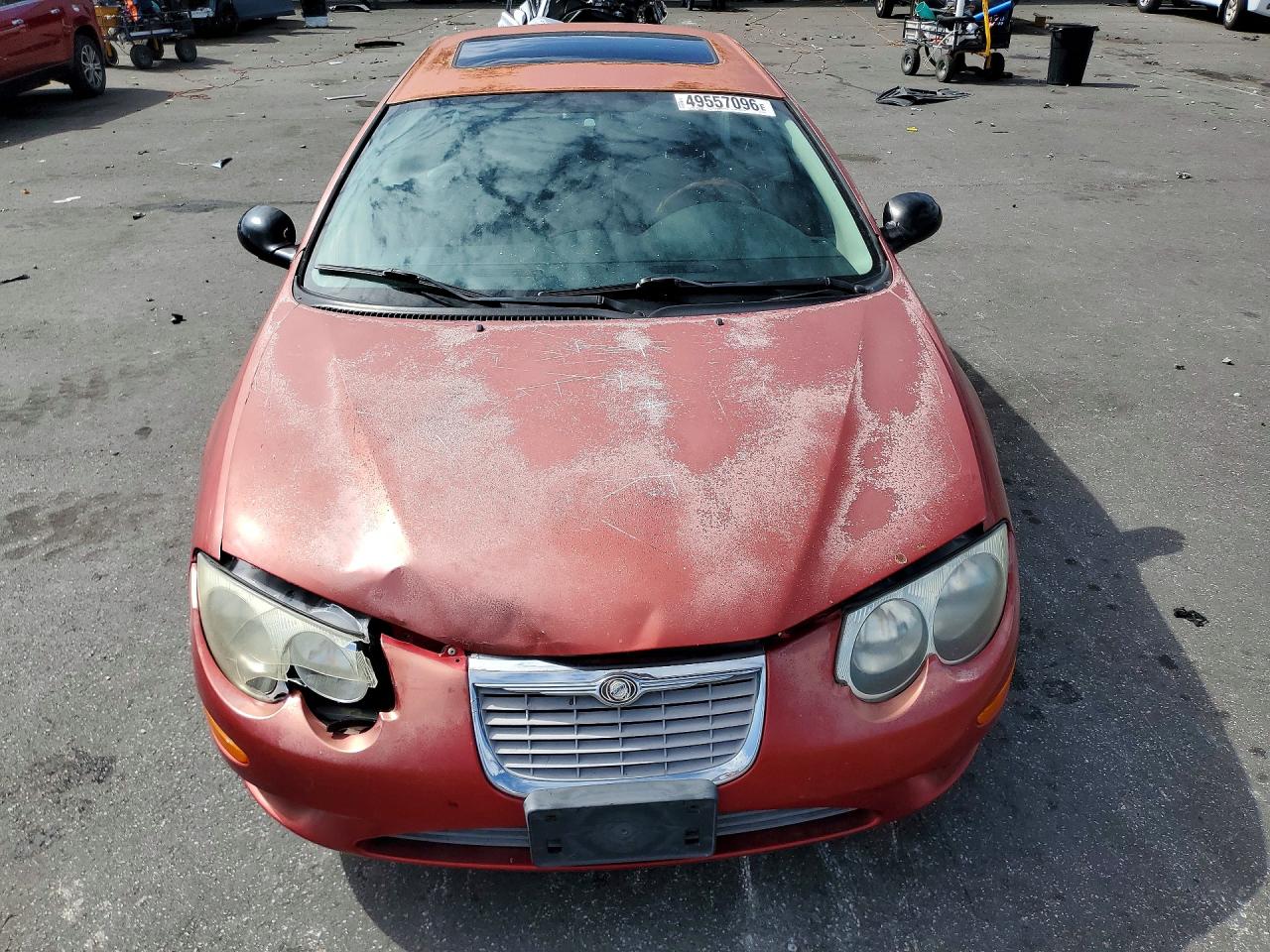 2003 Chrysler 300m Red vin: 2C3AE66G43H507291
