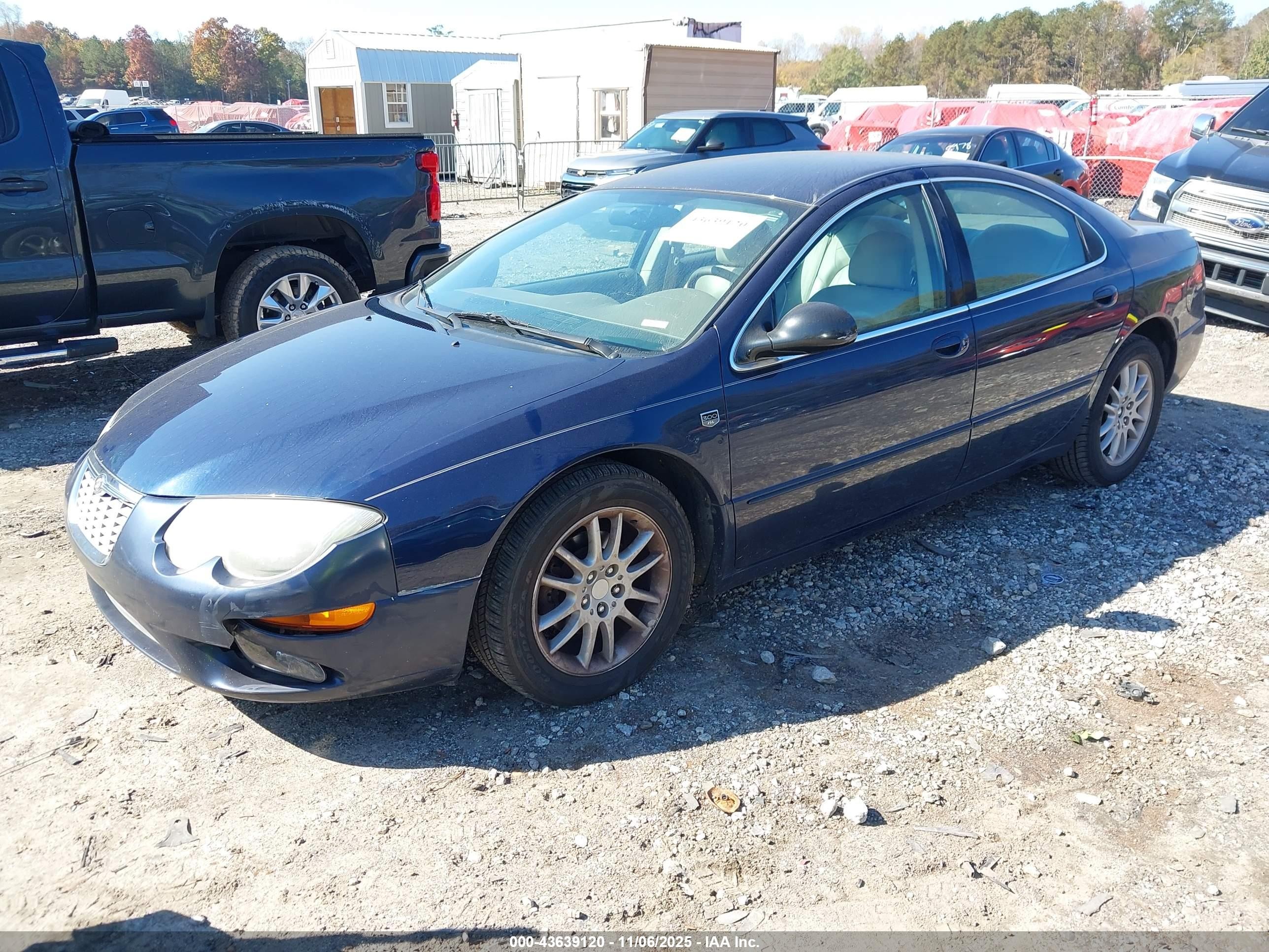 2004 Chrysler 300m   Blue vin: 2C3AE66G44H684862