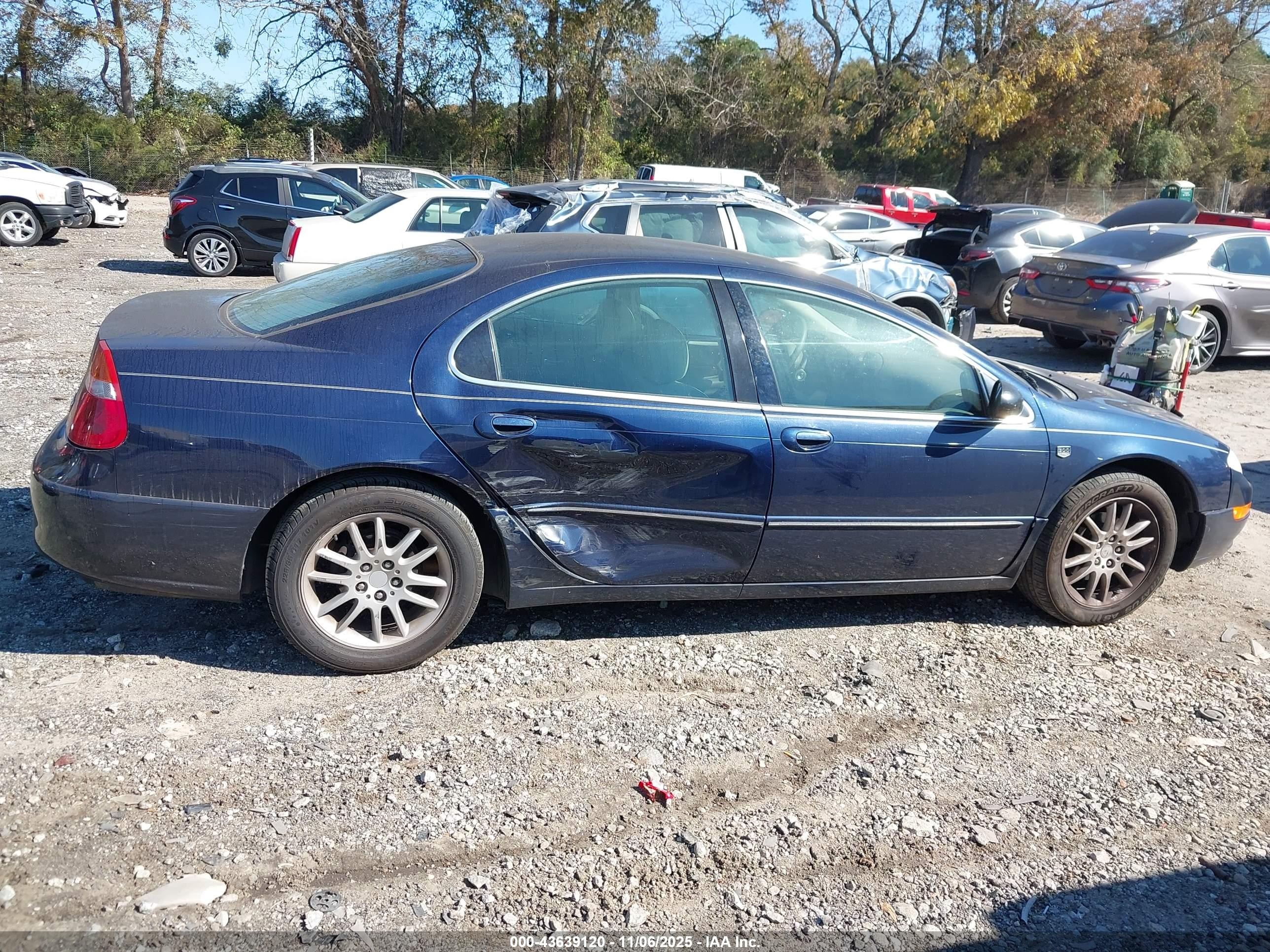 2004 Chrysler 300m   Blue vin: 2C3AE66G44H684862